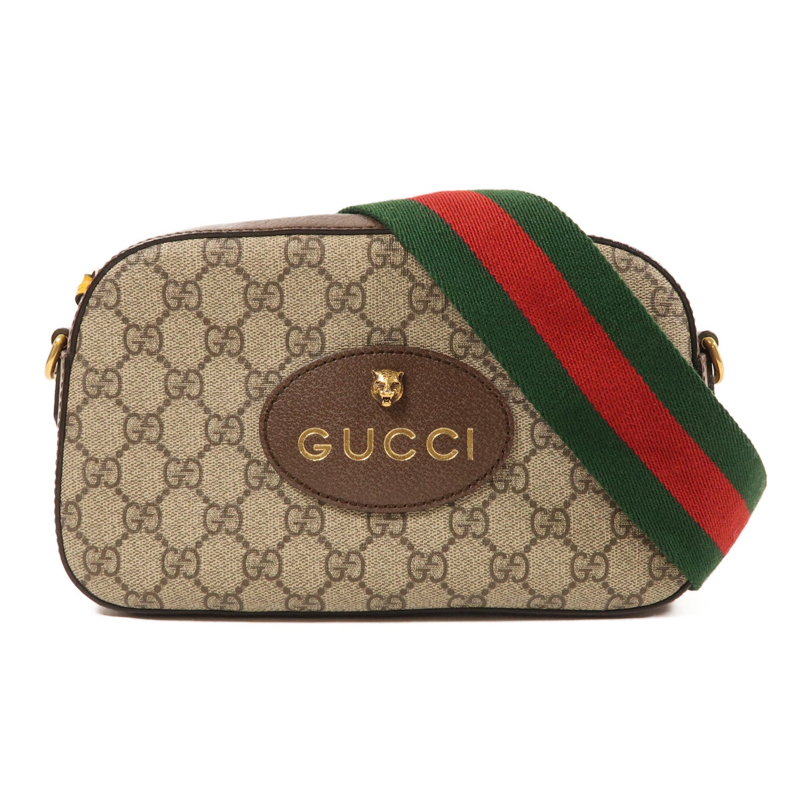 GUCCI 塗層帆布GG Supreme肩背袋