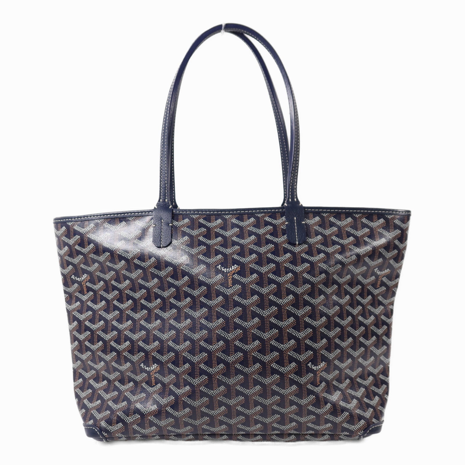 GOYARD 塗層帆布Artois PM銀扣手挽袋