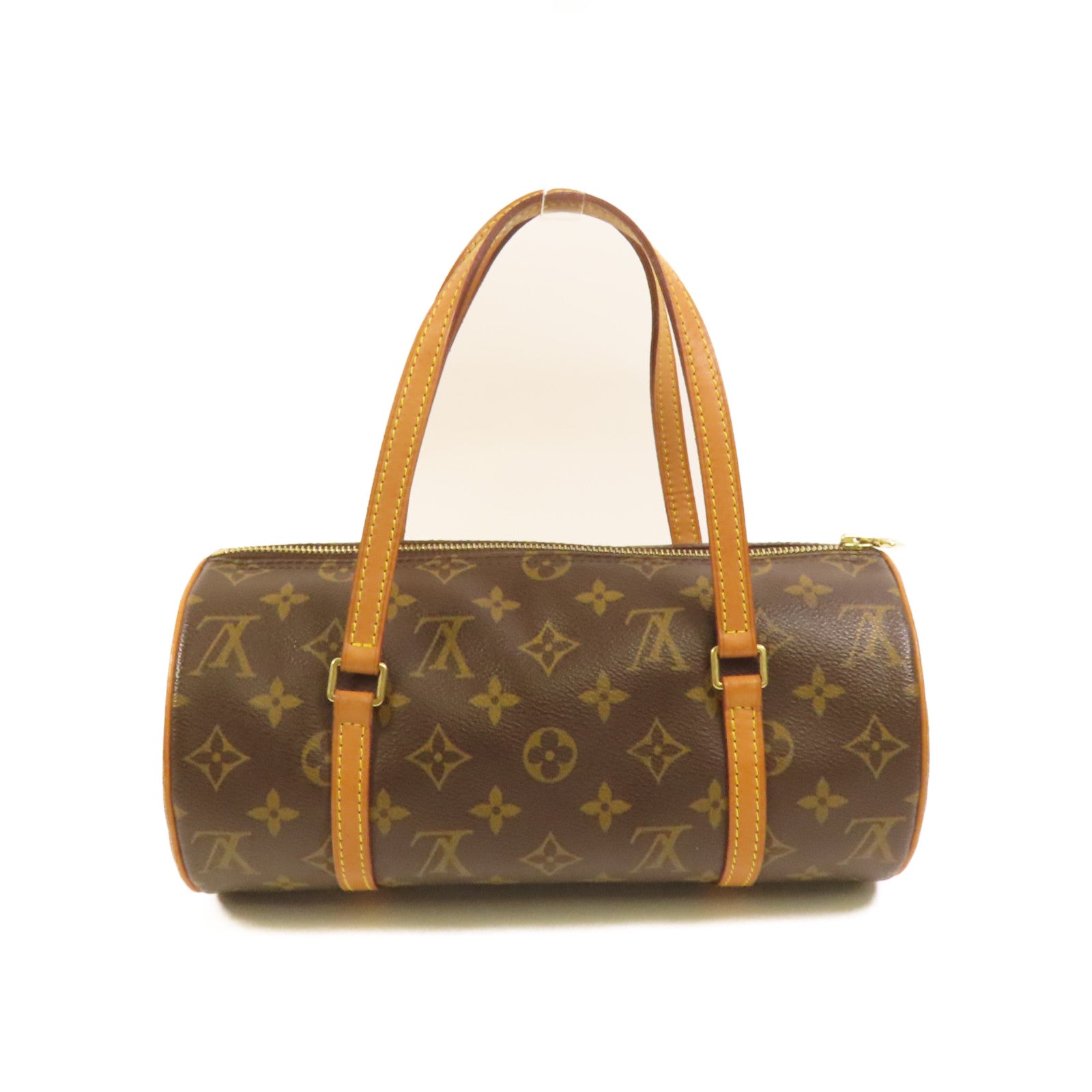 LOUIS VUITTON Monogram Papillon PM金扣手挽袋