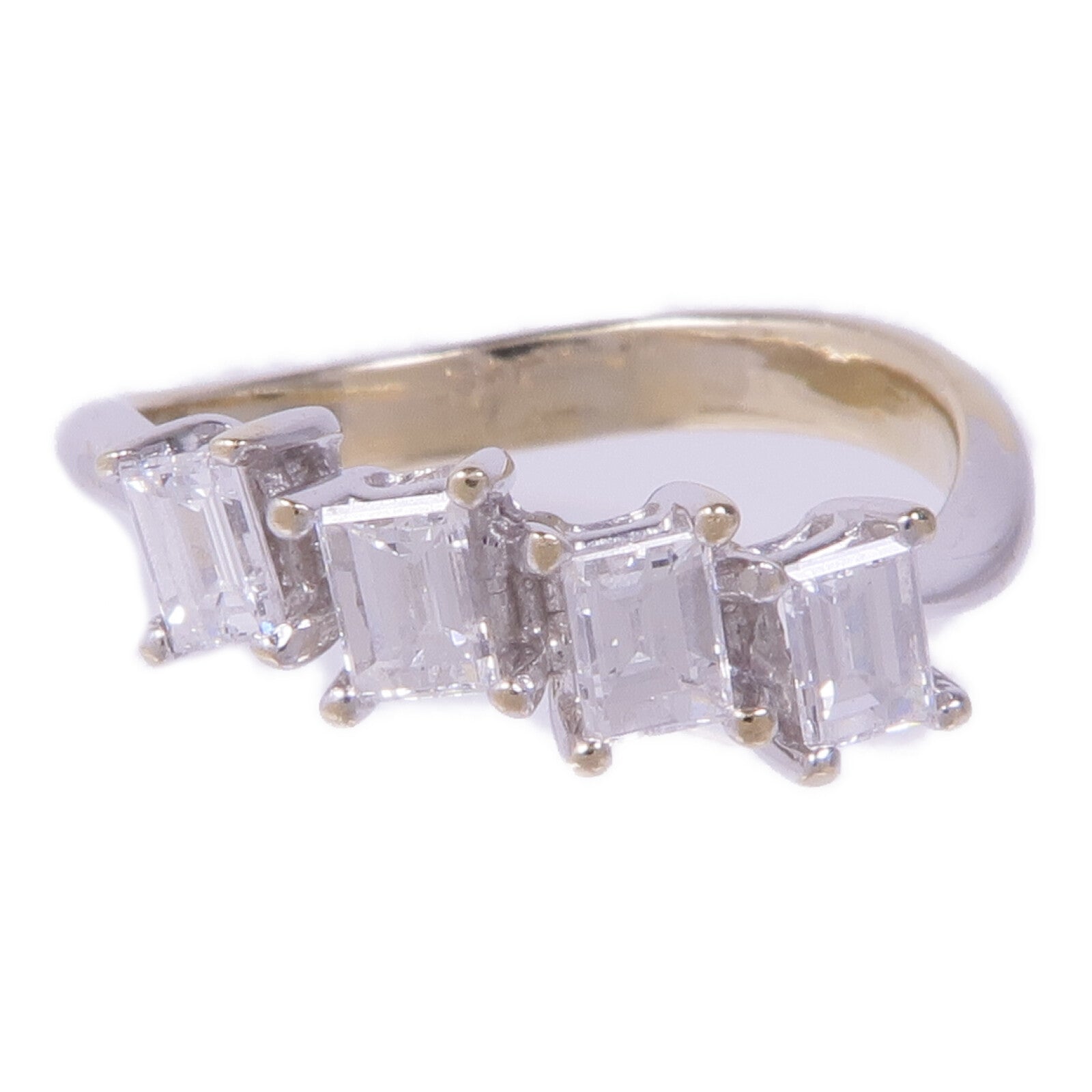 JEWELRY 【激減優惠】18K白金Diamond Ring鑽石戒指US#5
