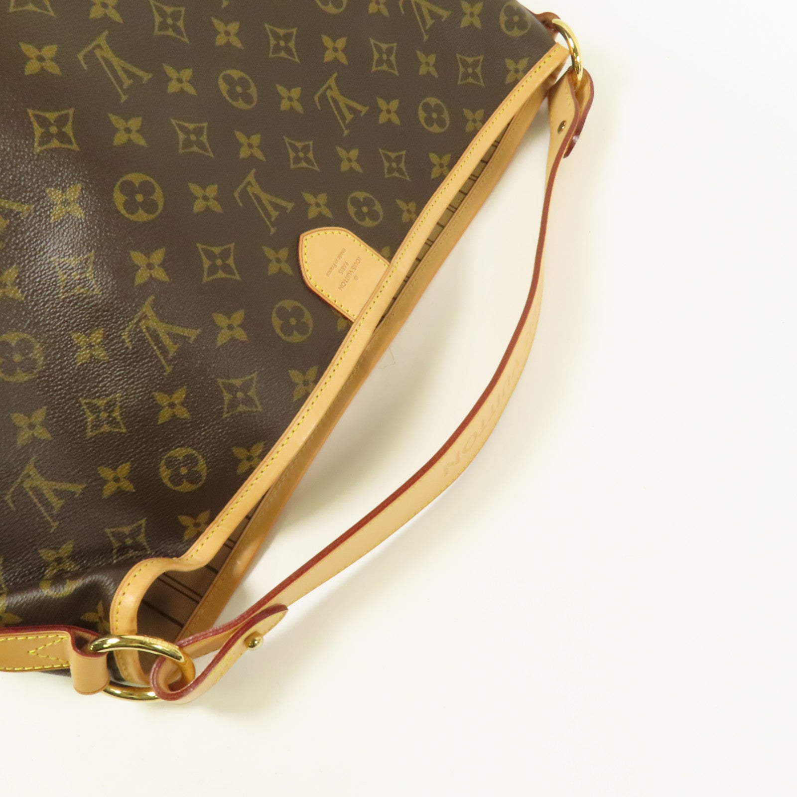 LOUIS VUITTON Monogram Delightful MM金扣肩背袋
