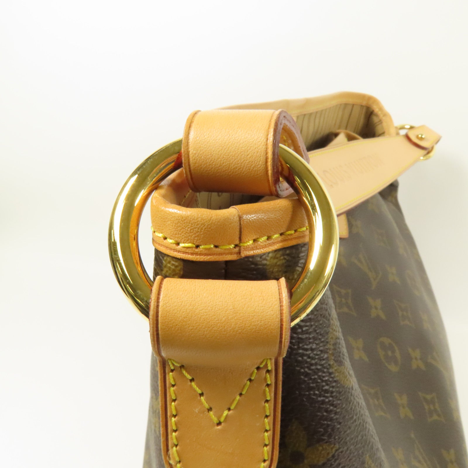 LOUIS VUITTON Monogram Delightful MM金扣肩背袋