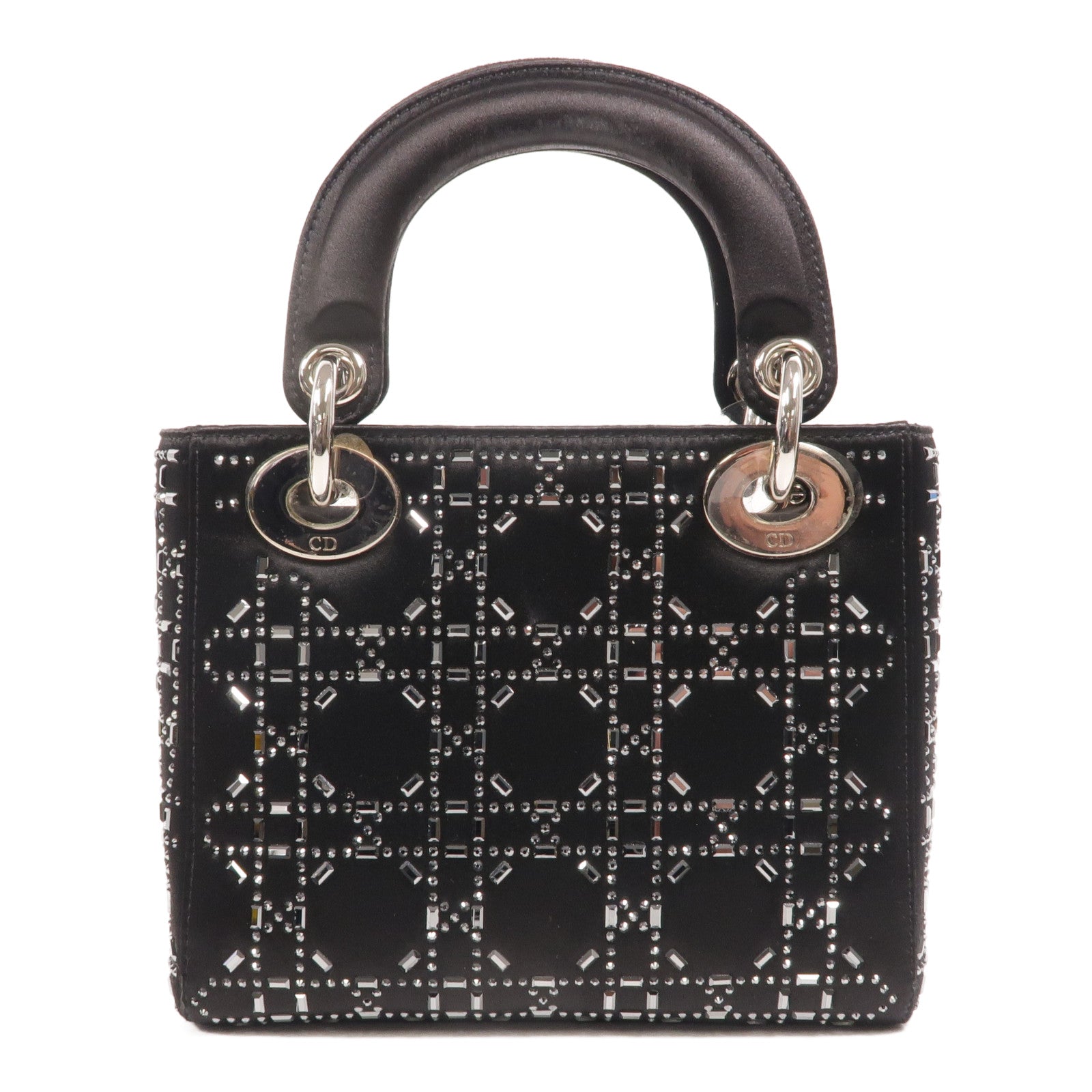 Dior Satin Mini Lady Dior手挽肩背兩用袋