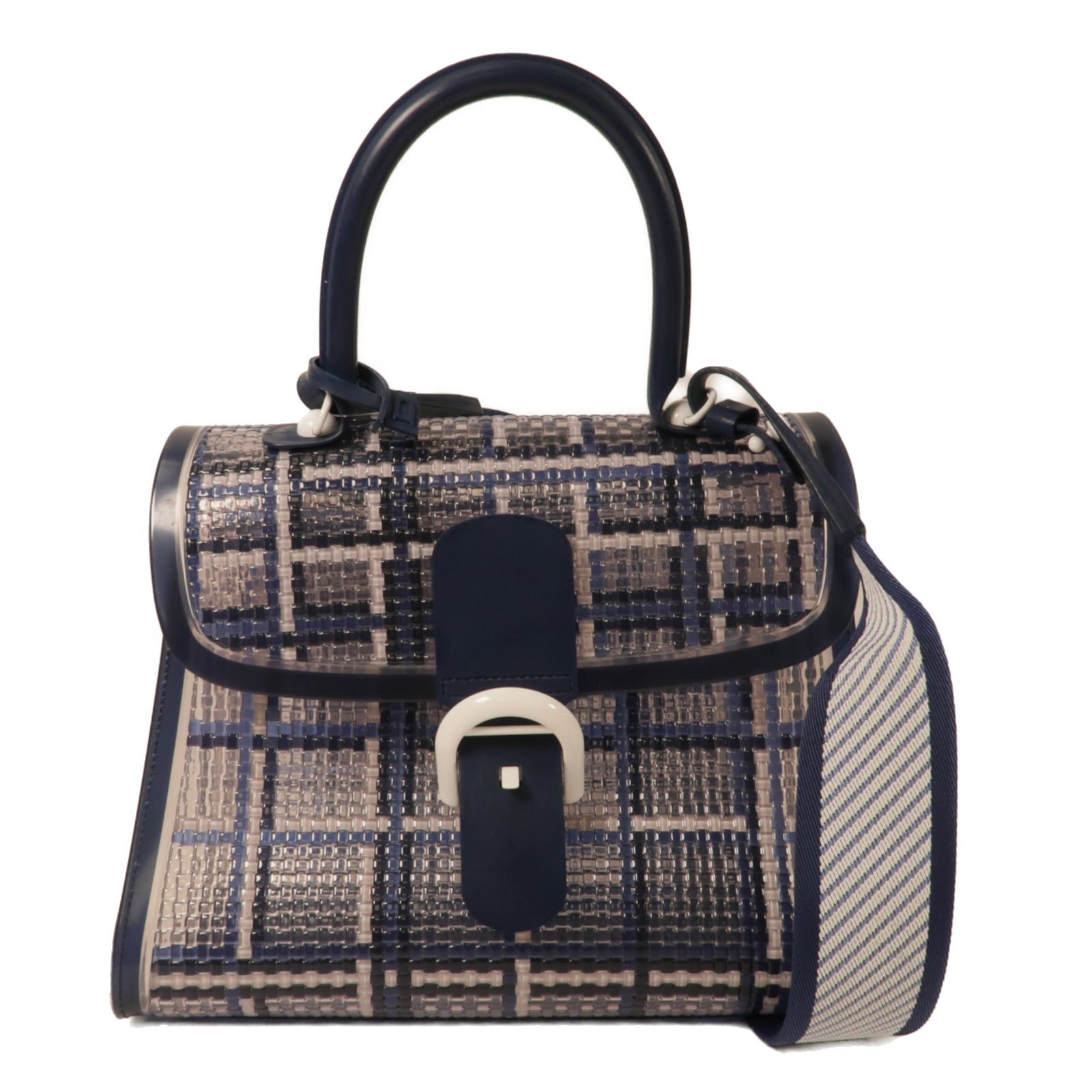 Delvaux PVC Brillant Dreamer MM手挽肩背兩用袋