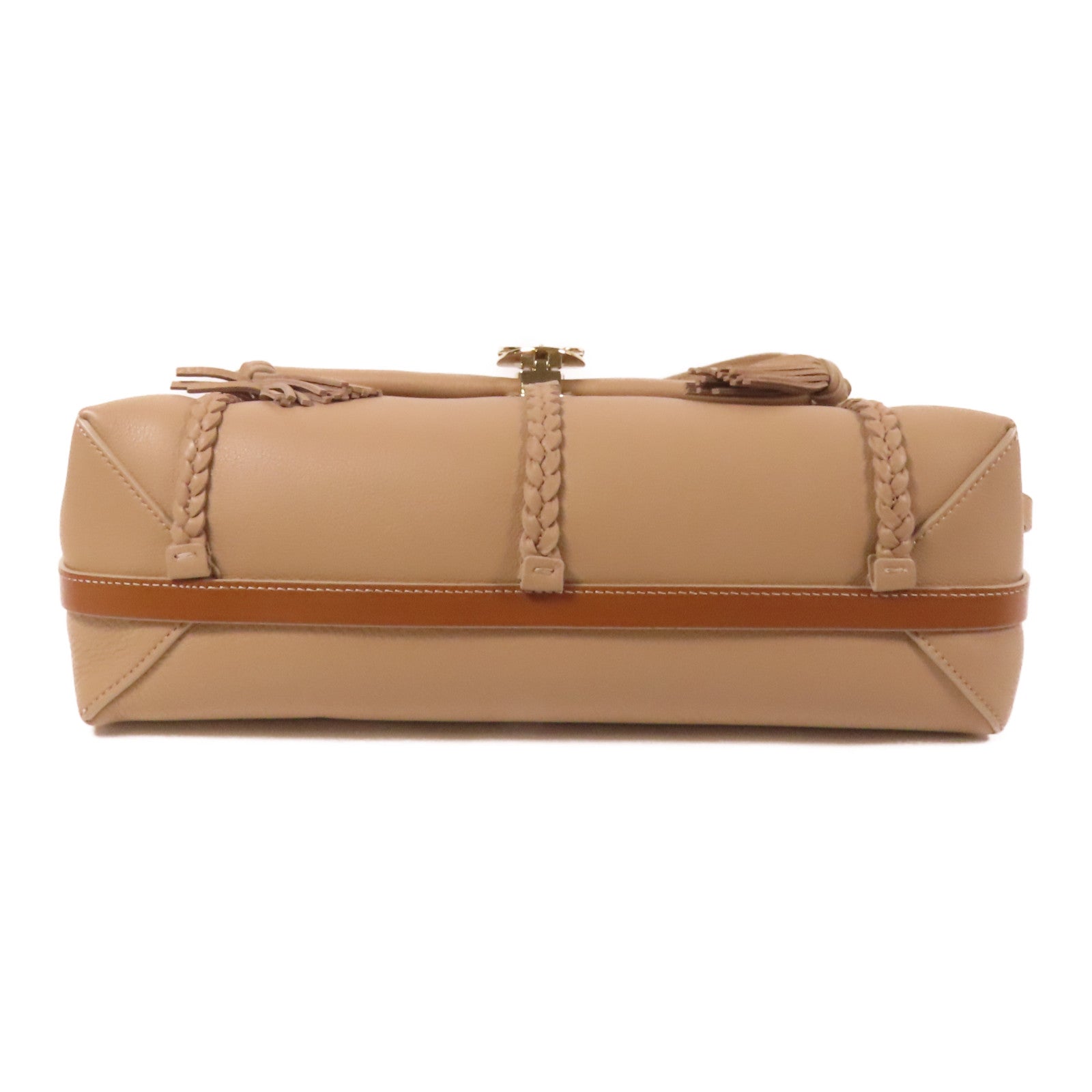 Chloe 牛皮皮革Penelope金扣手挽肩背兩用袋