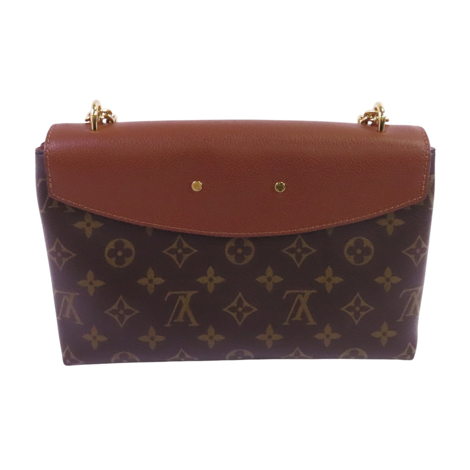LOUIS VUITTON Monogram Saint Placide金扣鏈帶肩背袋