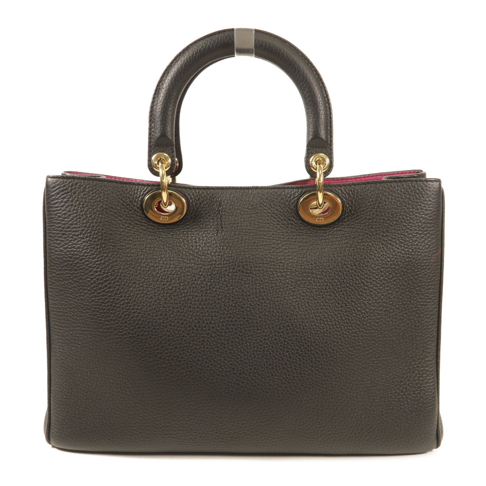 Dior 【激減優惠】牛皮皮革Diorissimo金扣手挽肩背兩用袋