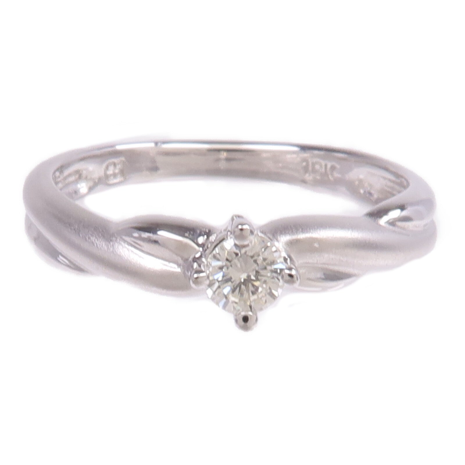 JEWELRY 18K白金Diamond Ring鑽石戒指US#6.25