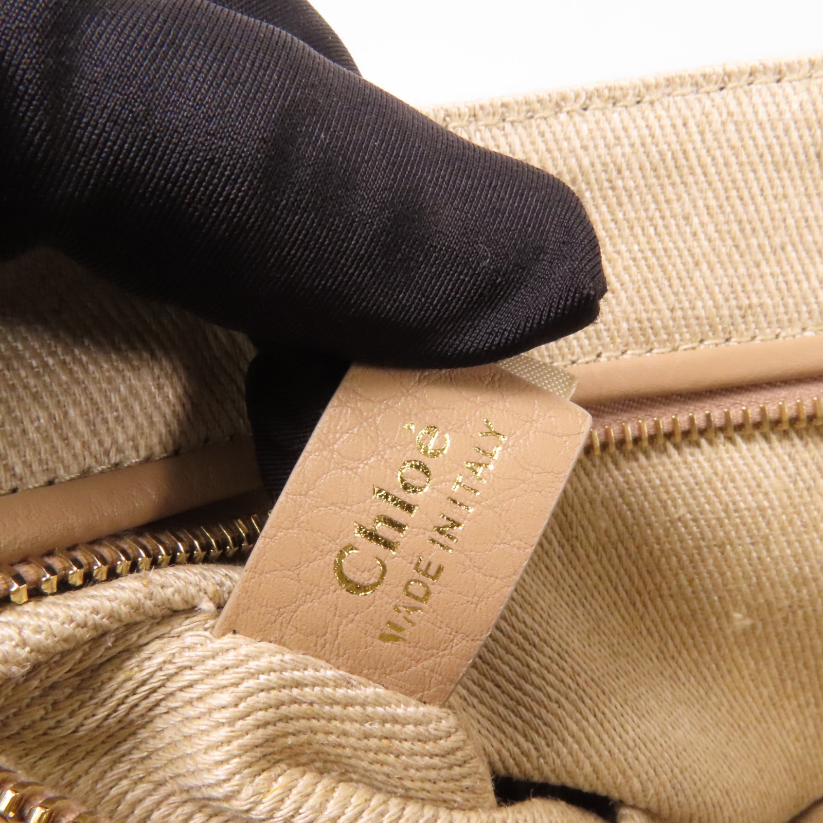 Chloe 牛皮皮革Penelope金扣手挽肩背兩用袋