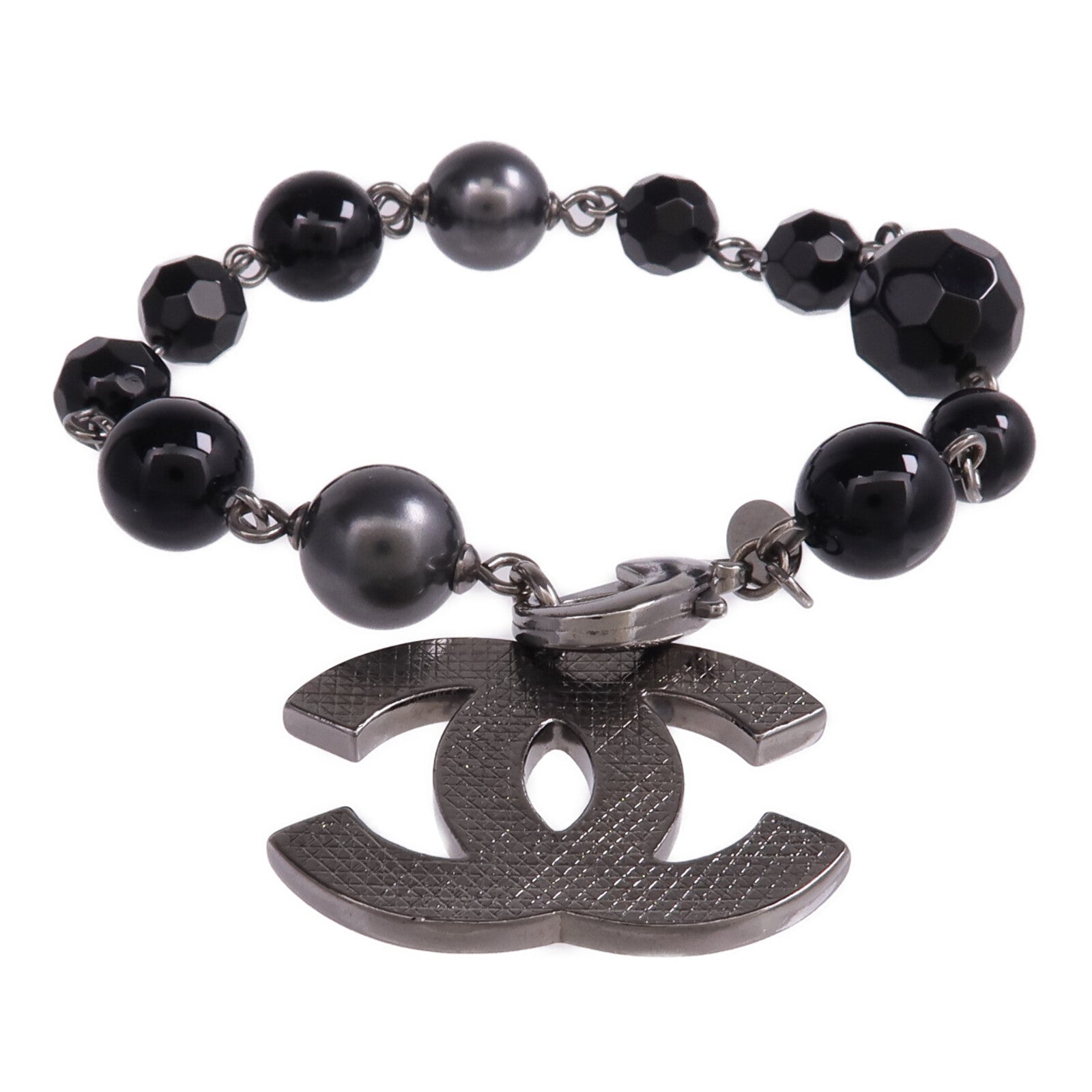 CHANEL PVC/金屬Bracelet手鏈