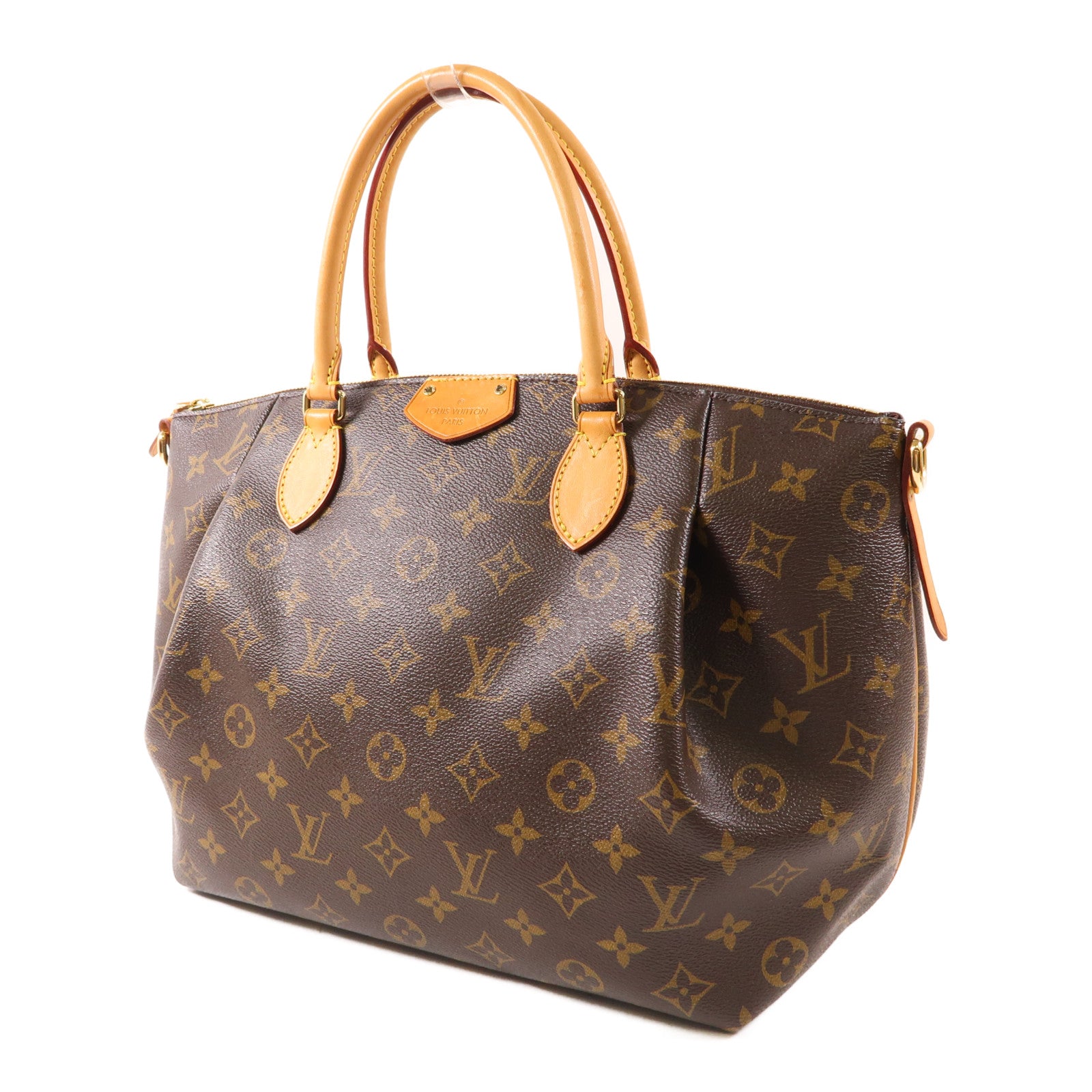 LOUIS VUITTON LV GHW Turenne MM 2 Way Shoulder Bag Handbag M48814 Monogram Brown