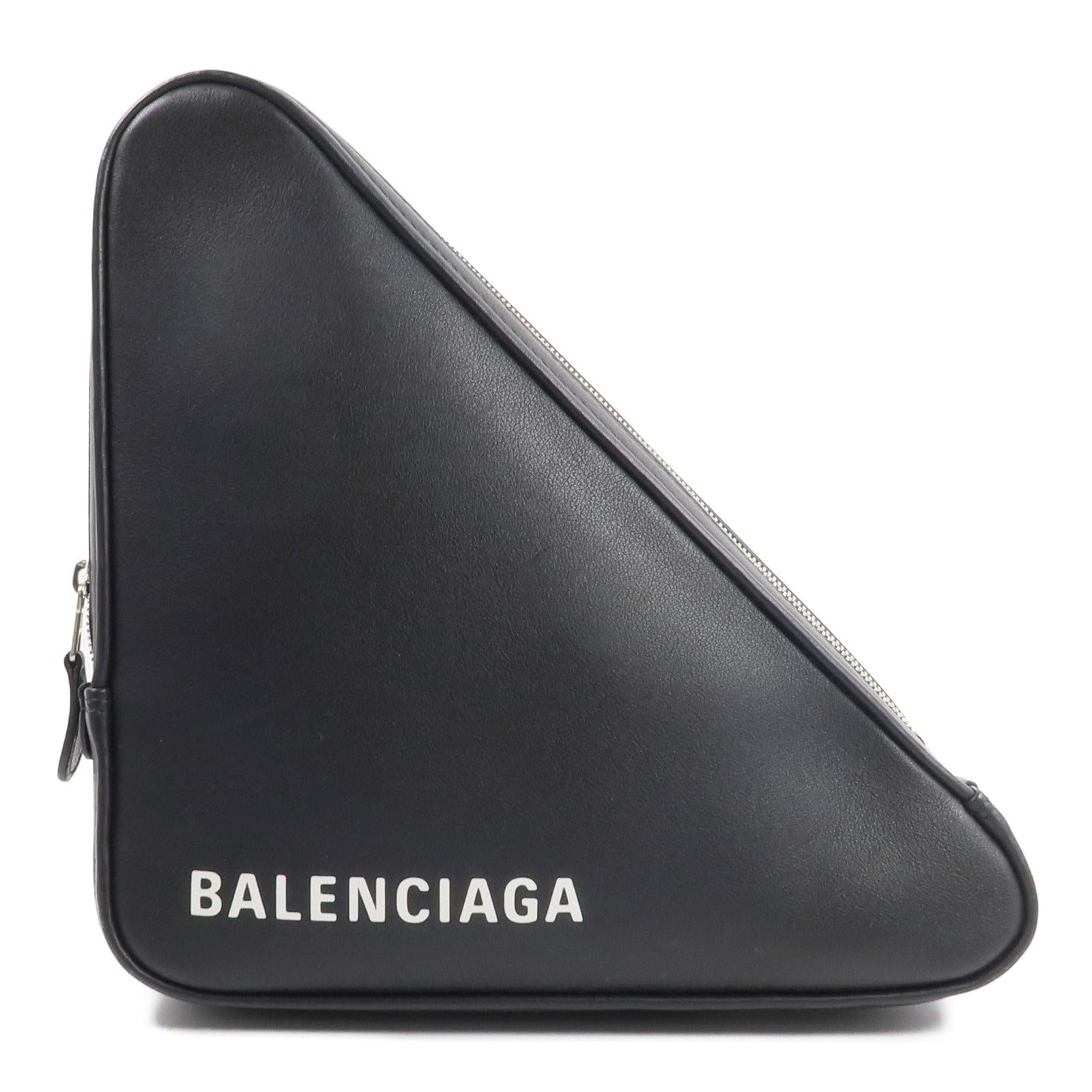 BALENCIAGA 牛皮皮革Triangle Clutch手拿包