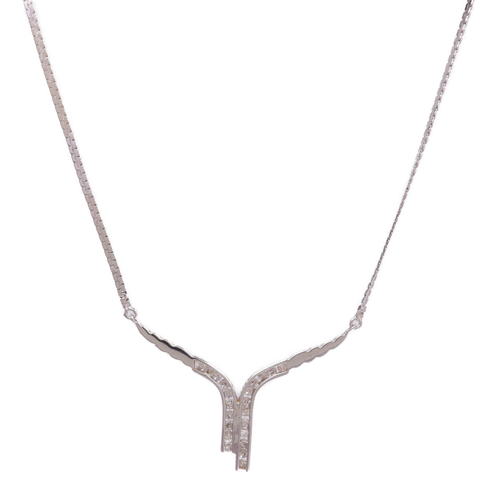 JEWELRY 【激減優惠】18K白金Diamond Necklace鑽石項鍊