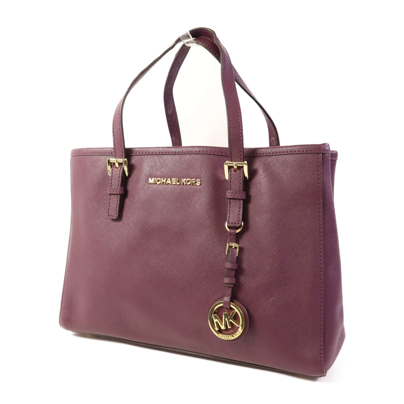 Michael Kors 塗層帆布2 Way Shoulder金扣手挽肩背兩用袋