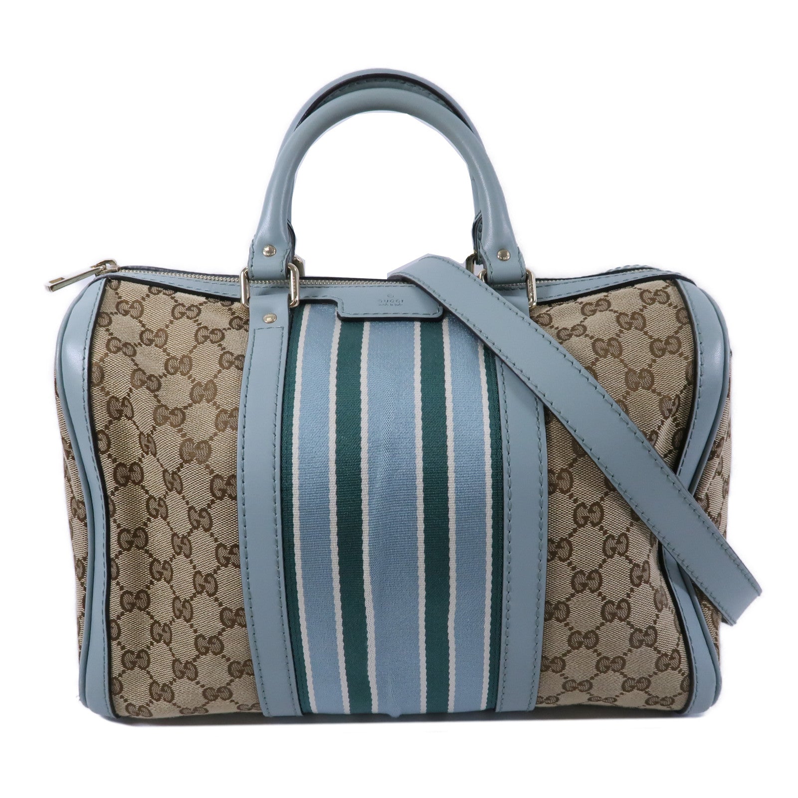 GUCCI 帆布Boston Bag手挽肩背兩用袋