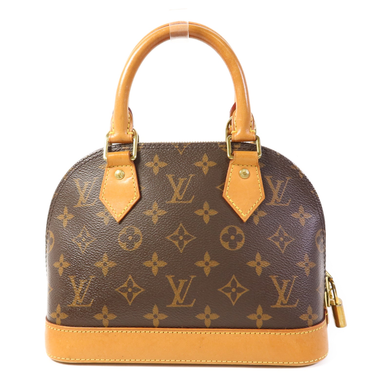 LOUIS VUITTON Monogram Alma BB金扣手挽肩背兩用袋