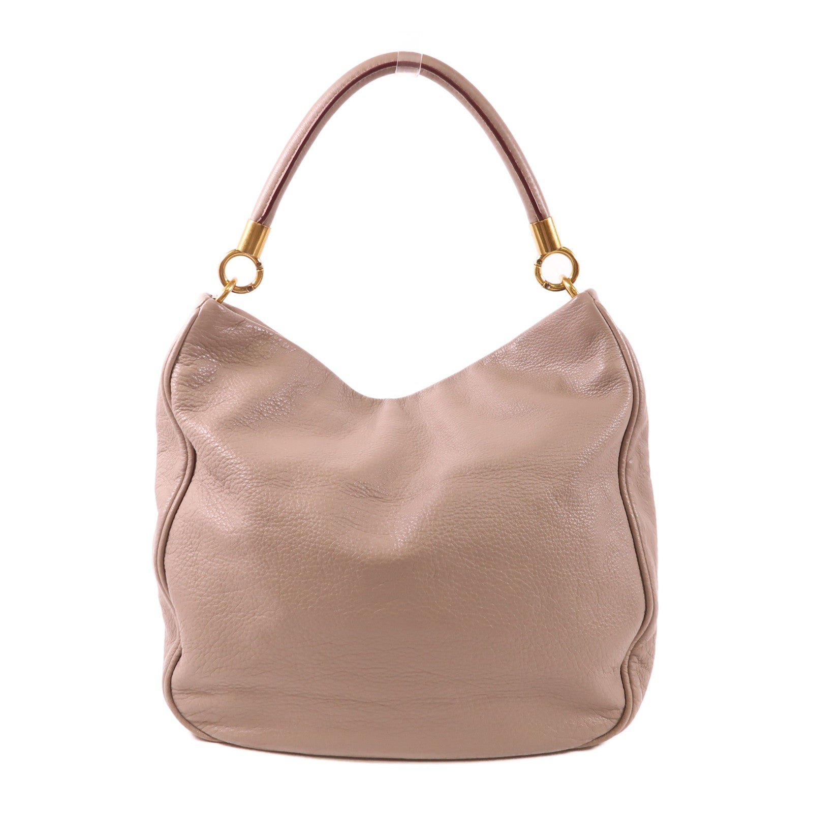 MARC JACOBS 牛皮皮革2 Way Shoulder Bag金扣手挽肩背兩用袋