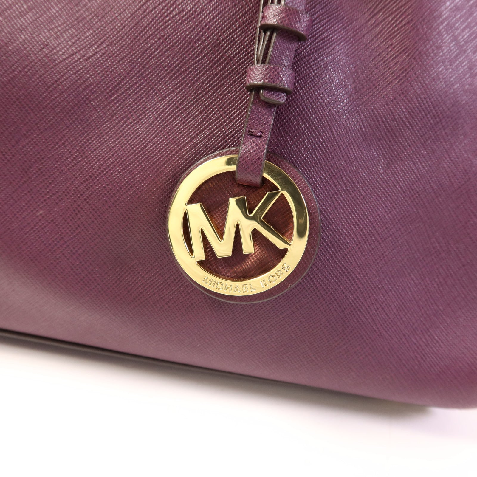 Michael Kors 塗層帆布2 Way Shoulder金扣手挽肩背兩用袋