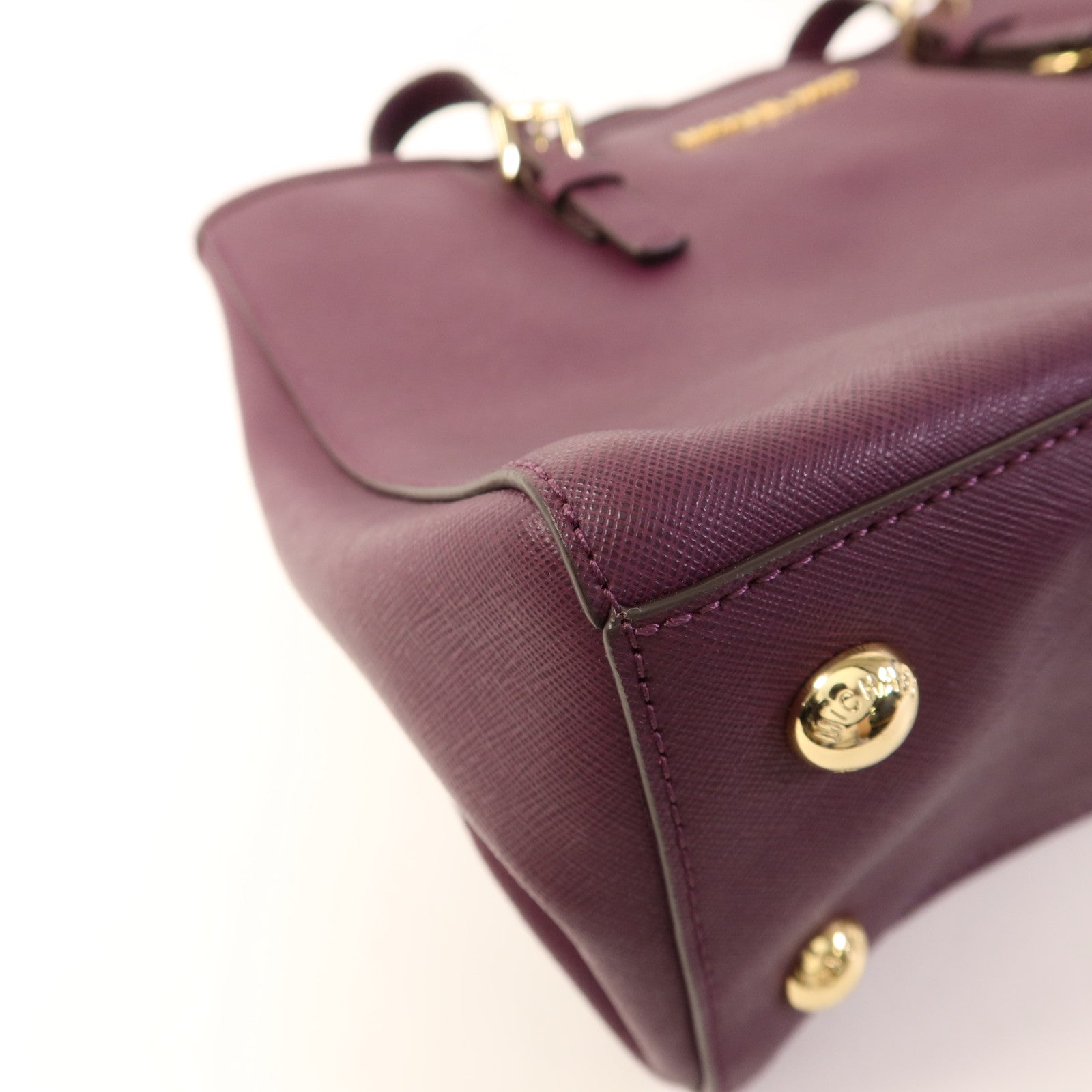 Michael Kors 塗層帆布2 Way Shoulder金扣手挽肩背兩用袋