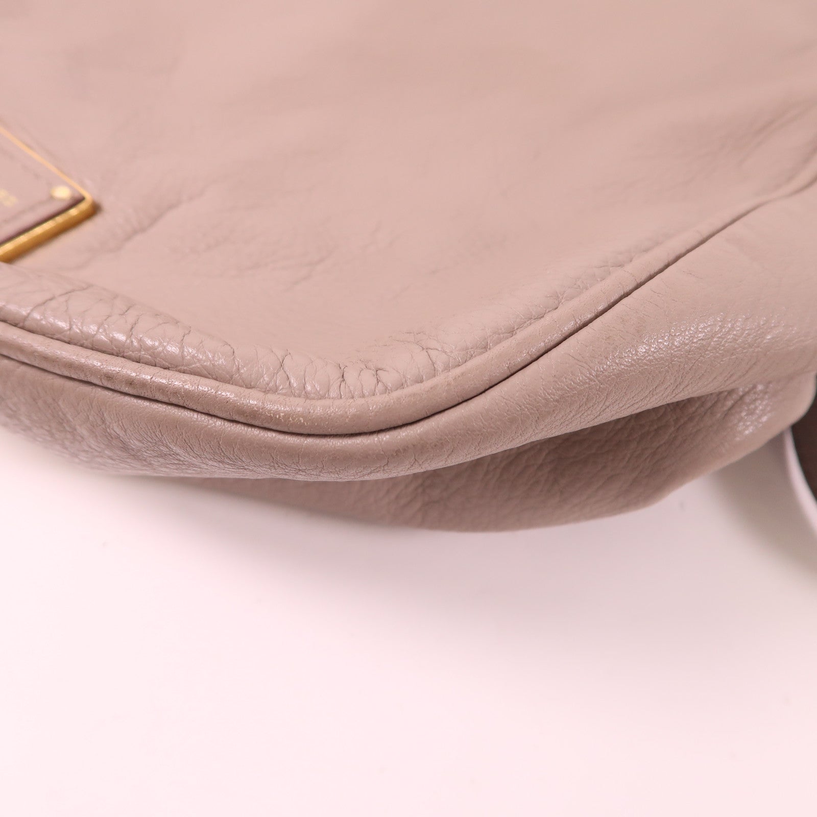 MARC JACOBS 牛皮皮革2 Way Shoulder Bag金扣手挽肩背兩用袋