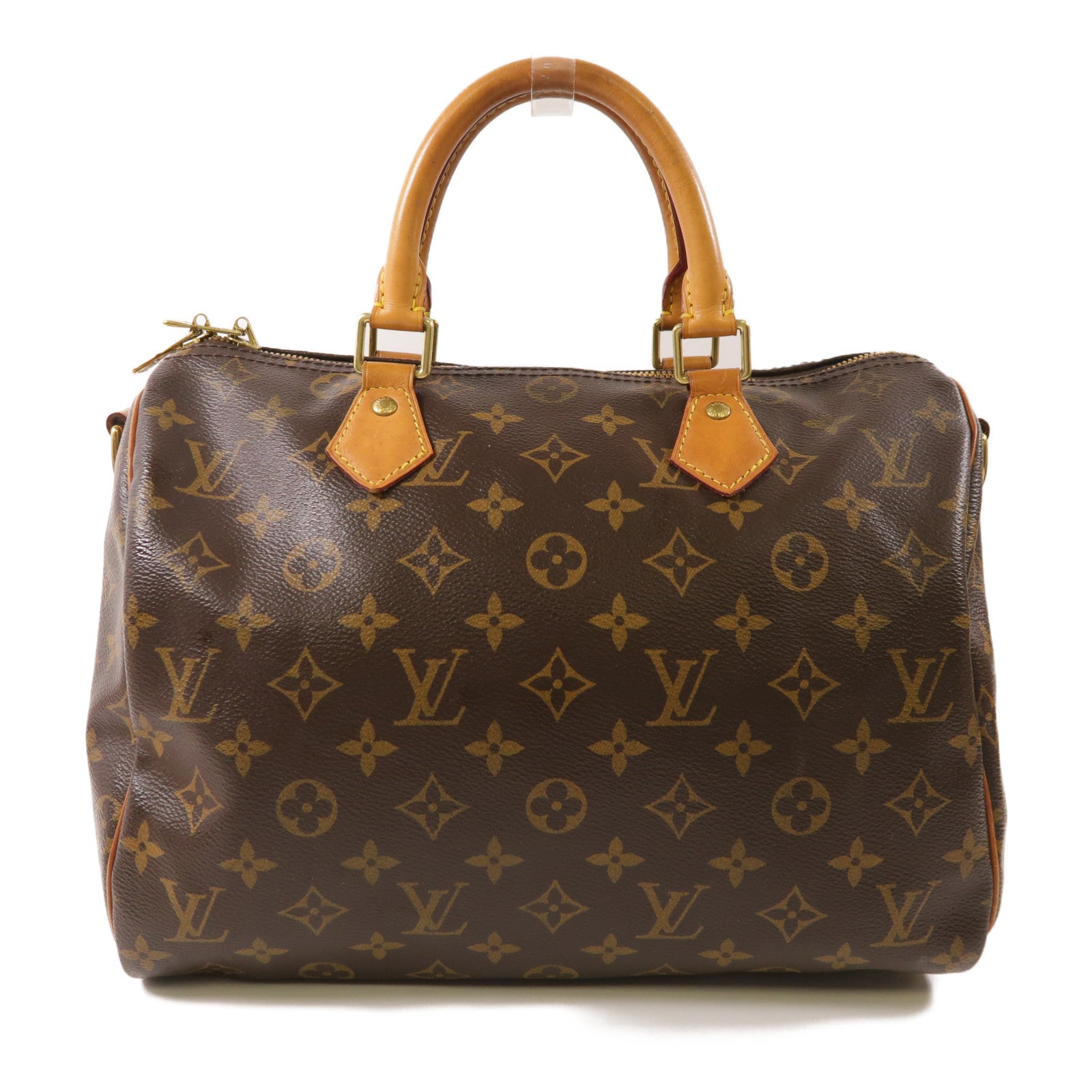 LOUIS VUITTON LV GHW Speedy Bandouliere 30 2way Shoulder Bag M46980 Monogram