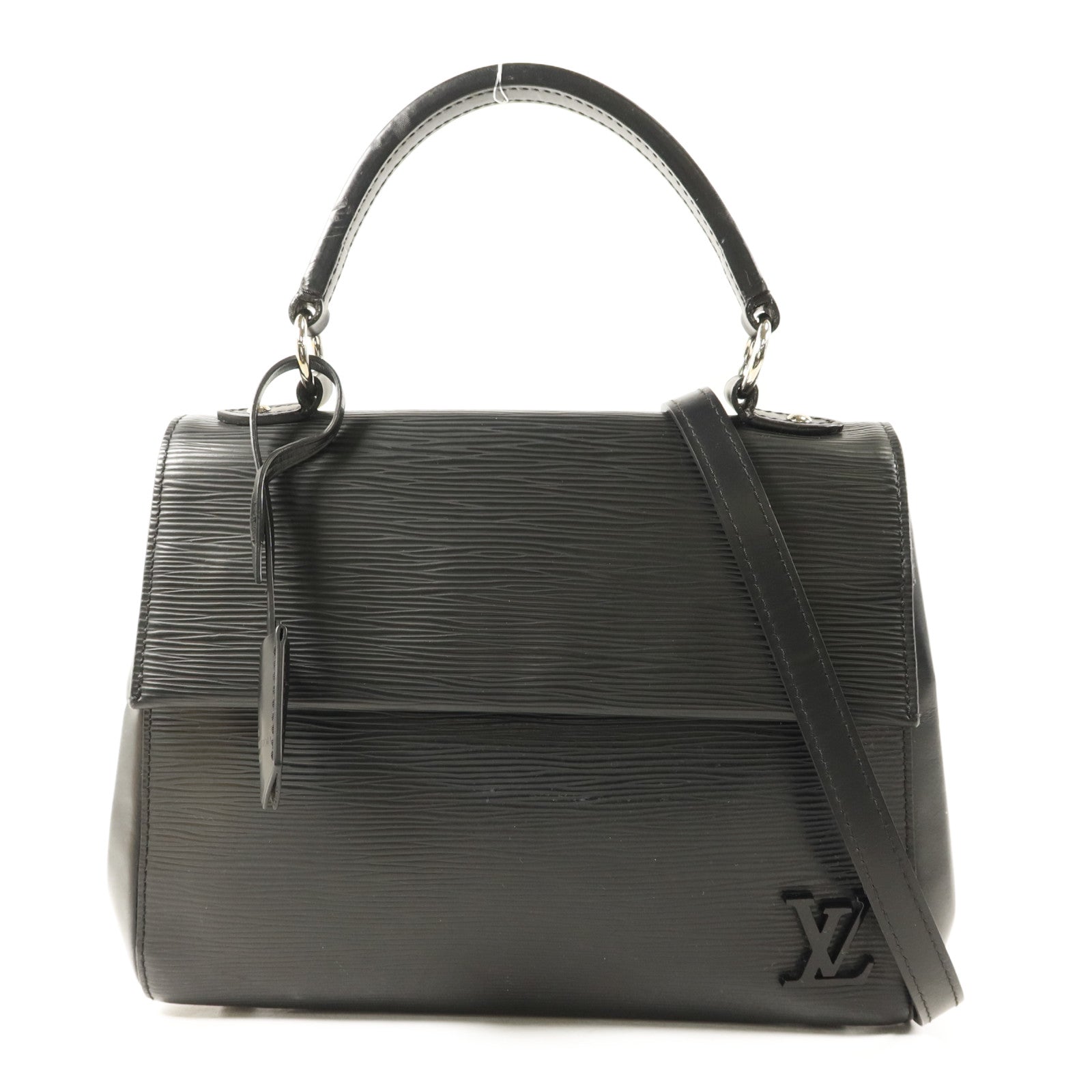 LOUIS VUITTON Epi Cluny BB銀扣手挽肩背兩用袋