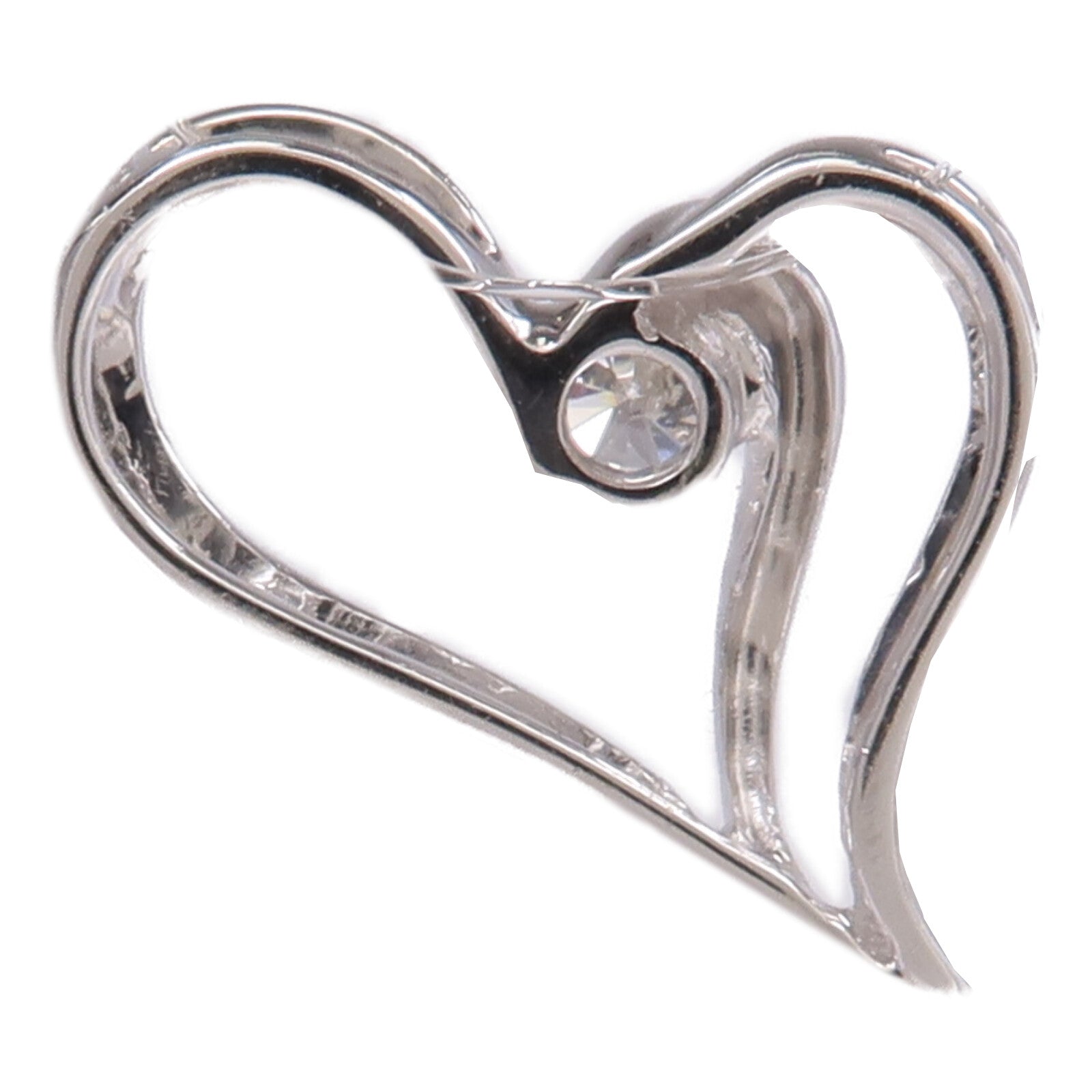 JEWELRY 18K白金Pendant Top鑽石吊墜