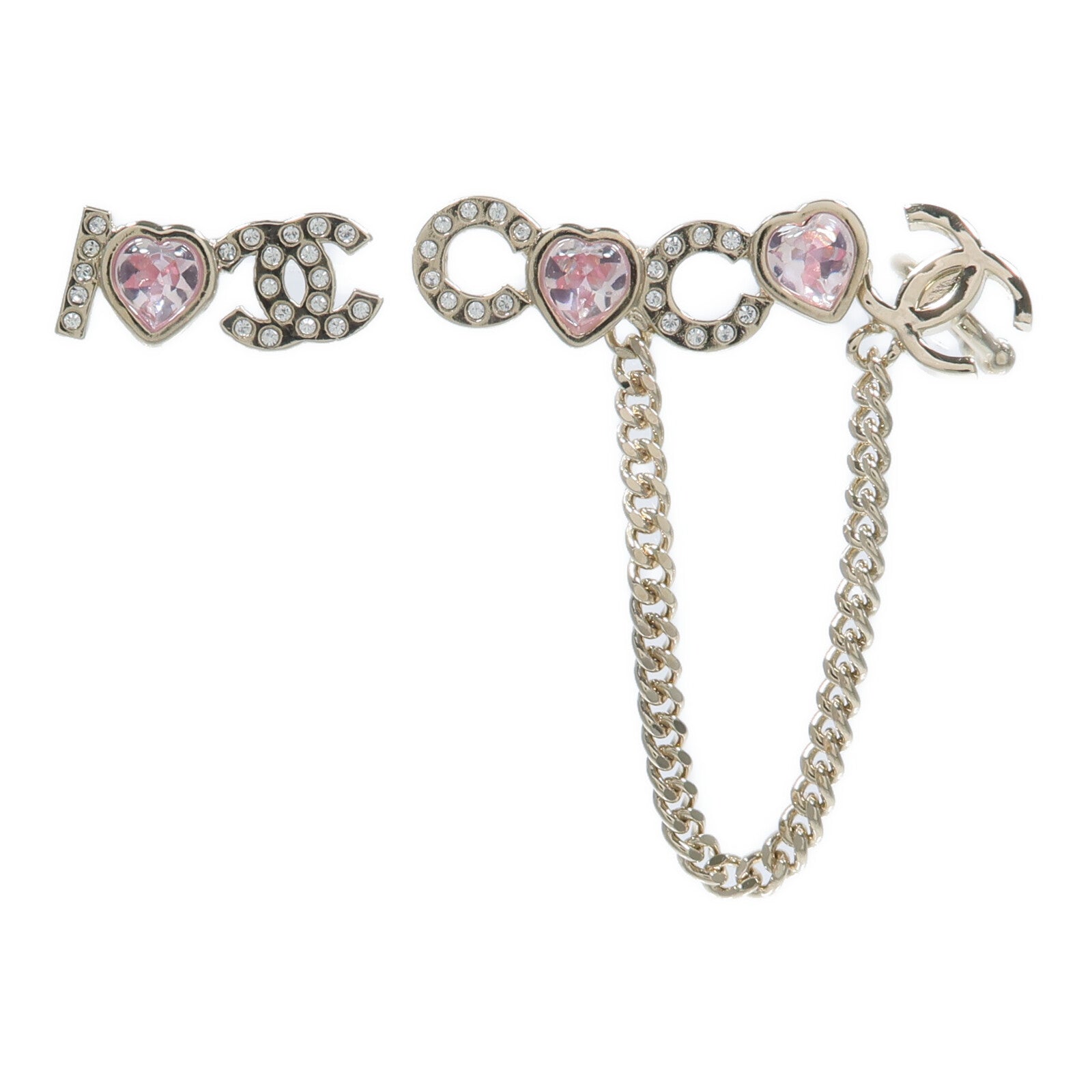 CHANEL 金屬Coco Marks Earrings耳環