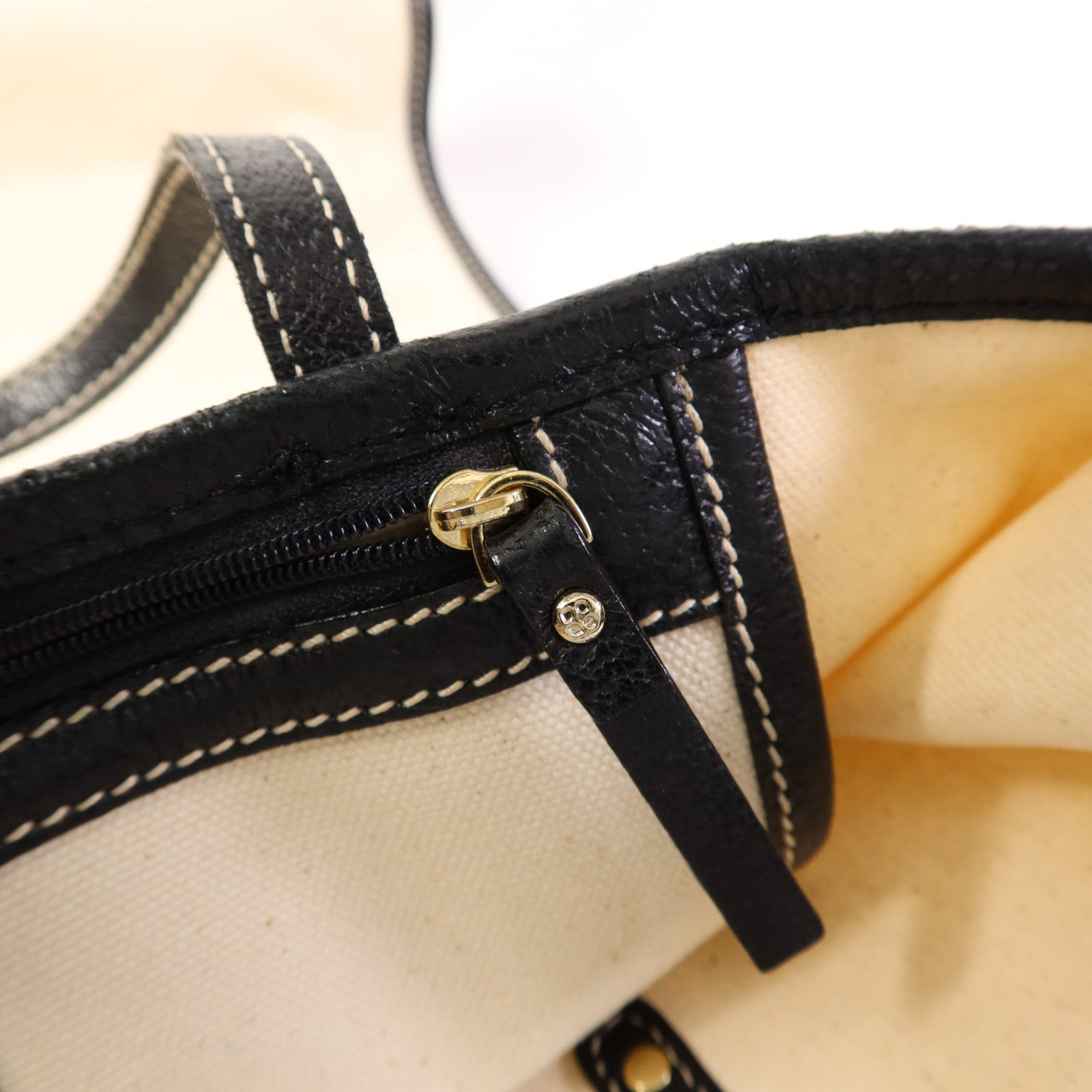 Kate Spade 帆布Tote Bag金扣手挽袋