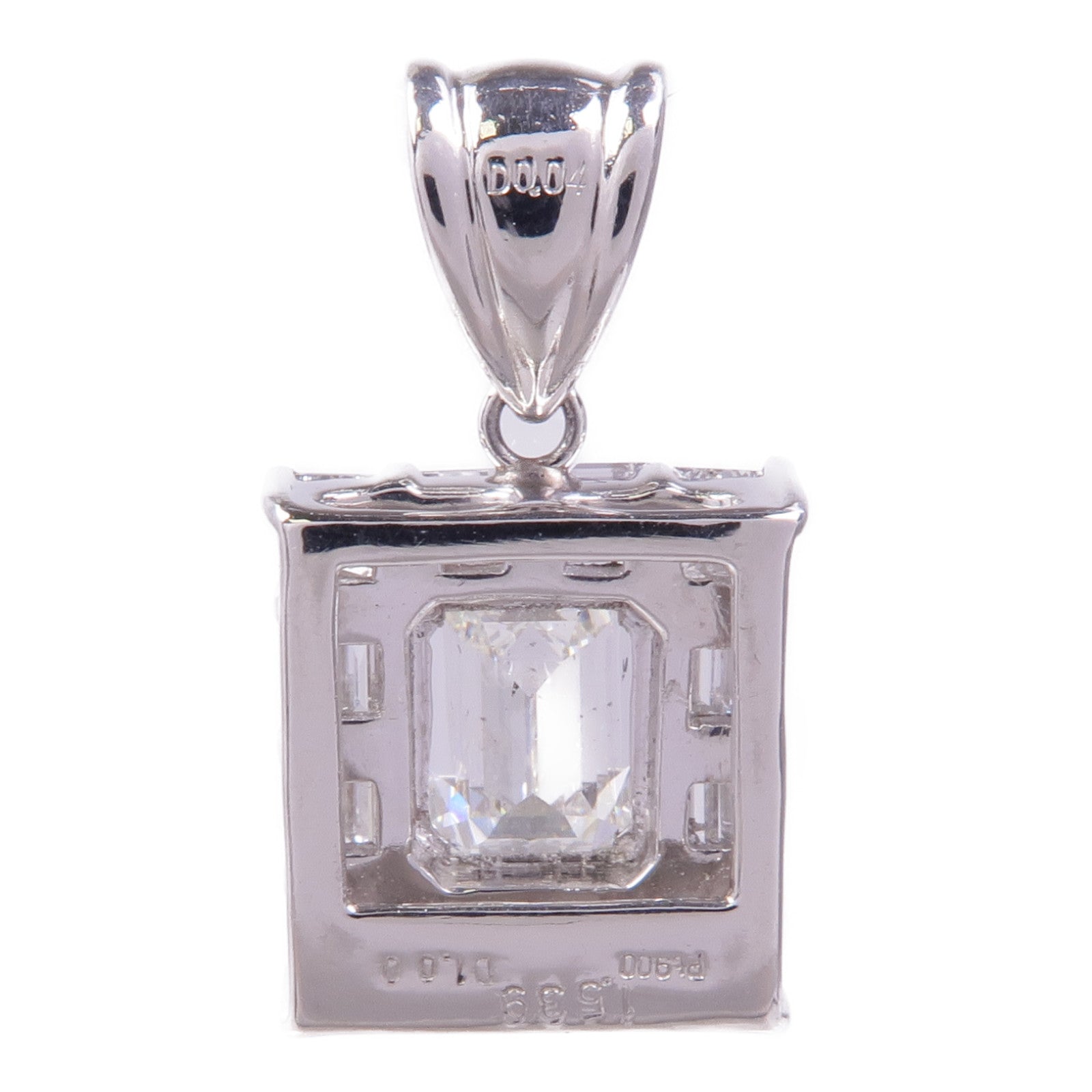 JEWELRY PT900鉑金Diamond Pendant Top鑽石吊墜