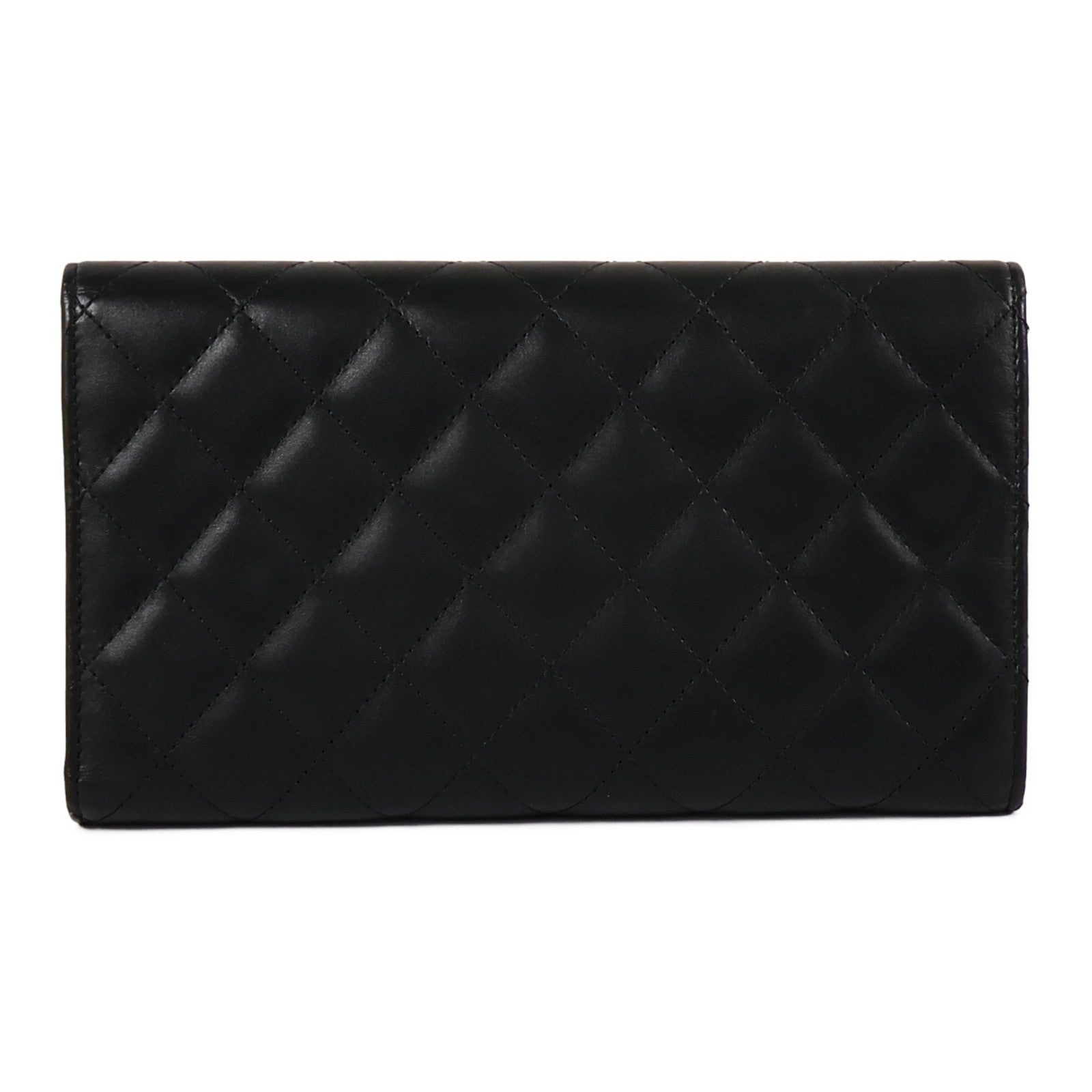CHANEL 牛皮皮革Cambon Long Wallet長錢包