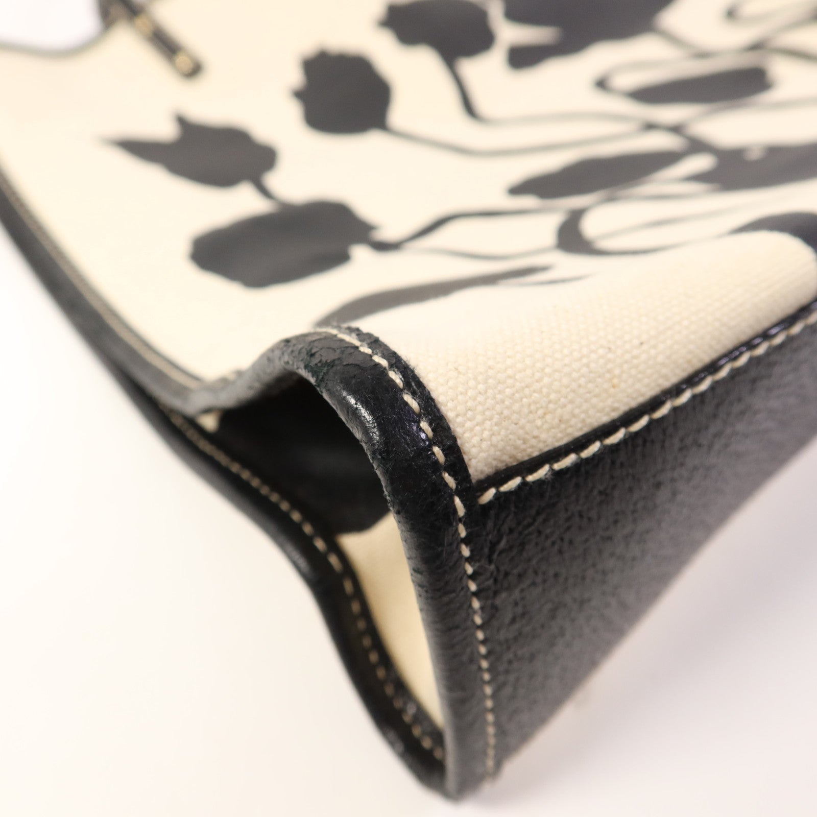 Kate Spade 帆布Tote Bag金扣手挽袋