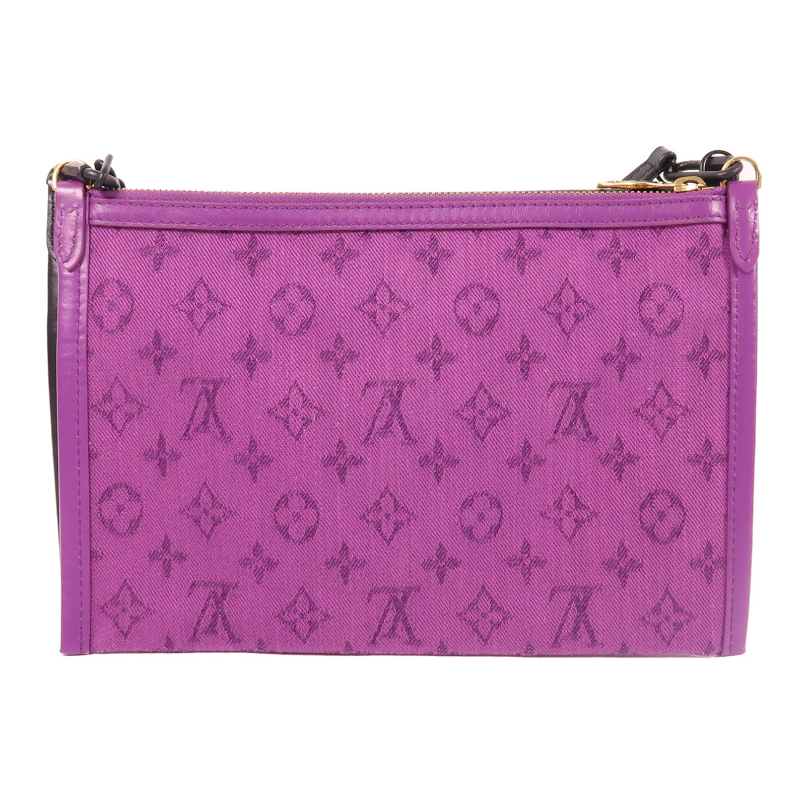 LOUIS VUITTON LV Shoulder Bag M44641 Monogram Brown/Purple
