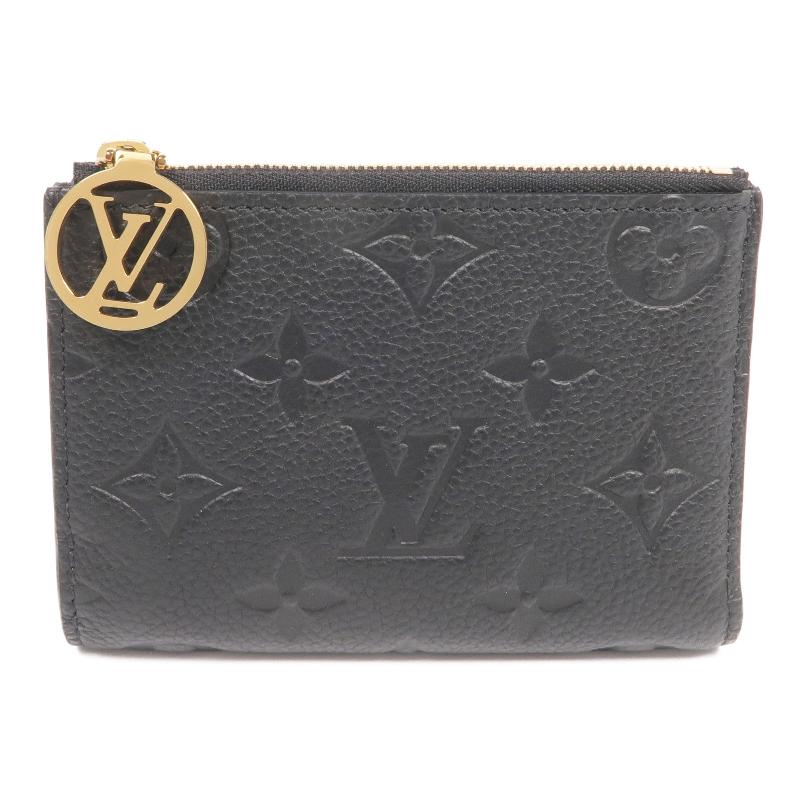 LOUIS VUITTON Monogram Empreinte Lisa Wallet金扣錢包