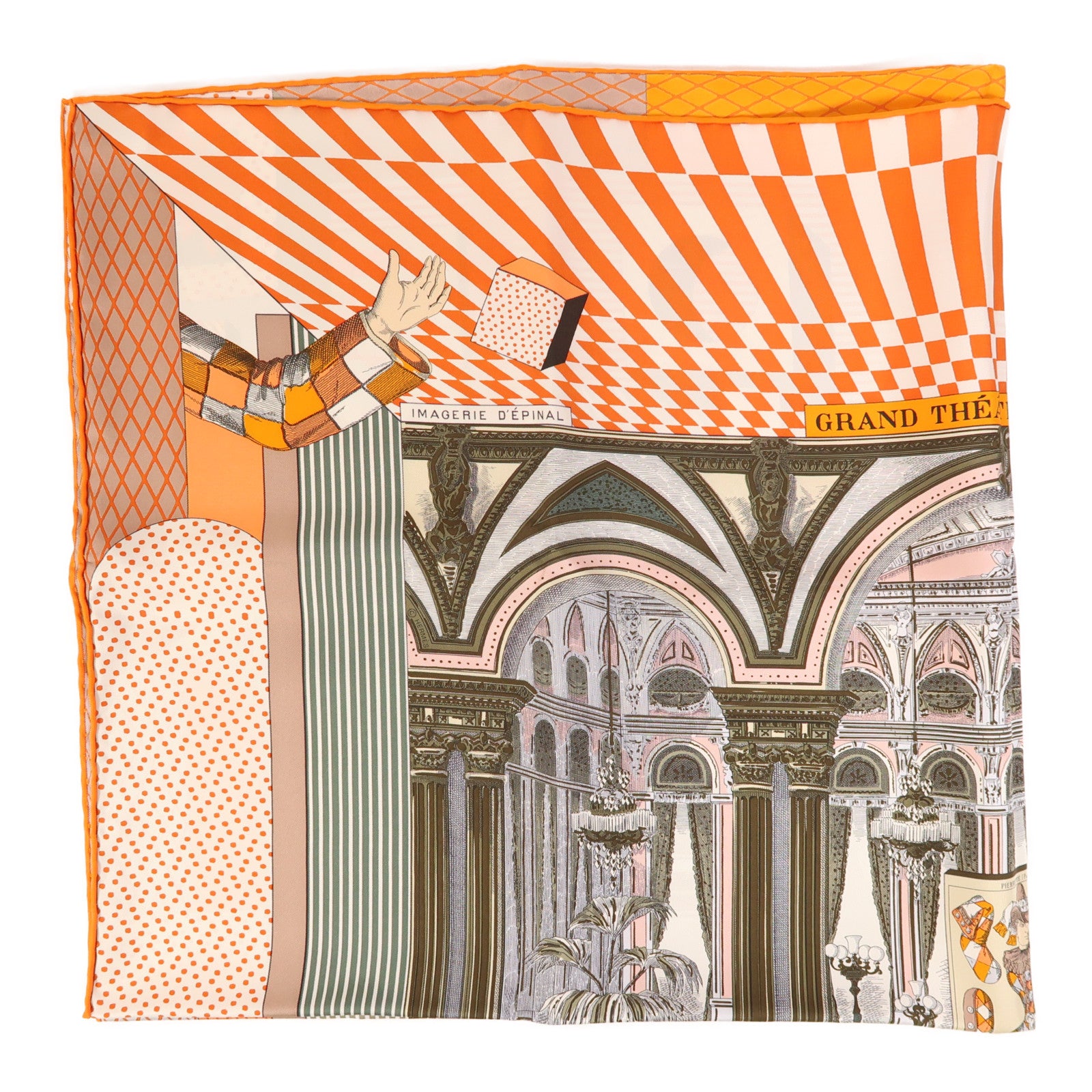 HERMES 絲質Scarf絲巾