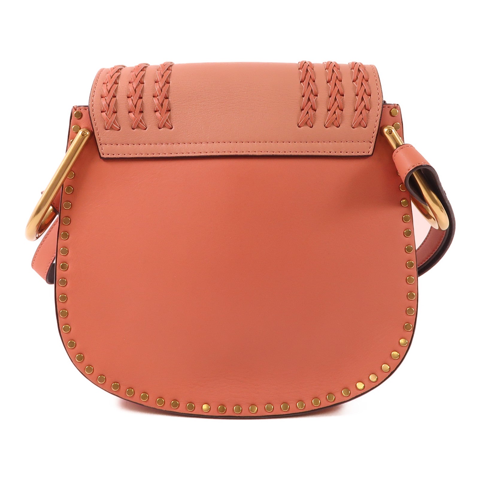 Chloe 牛皮皮革Shoulder Bag金扣肩背袋