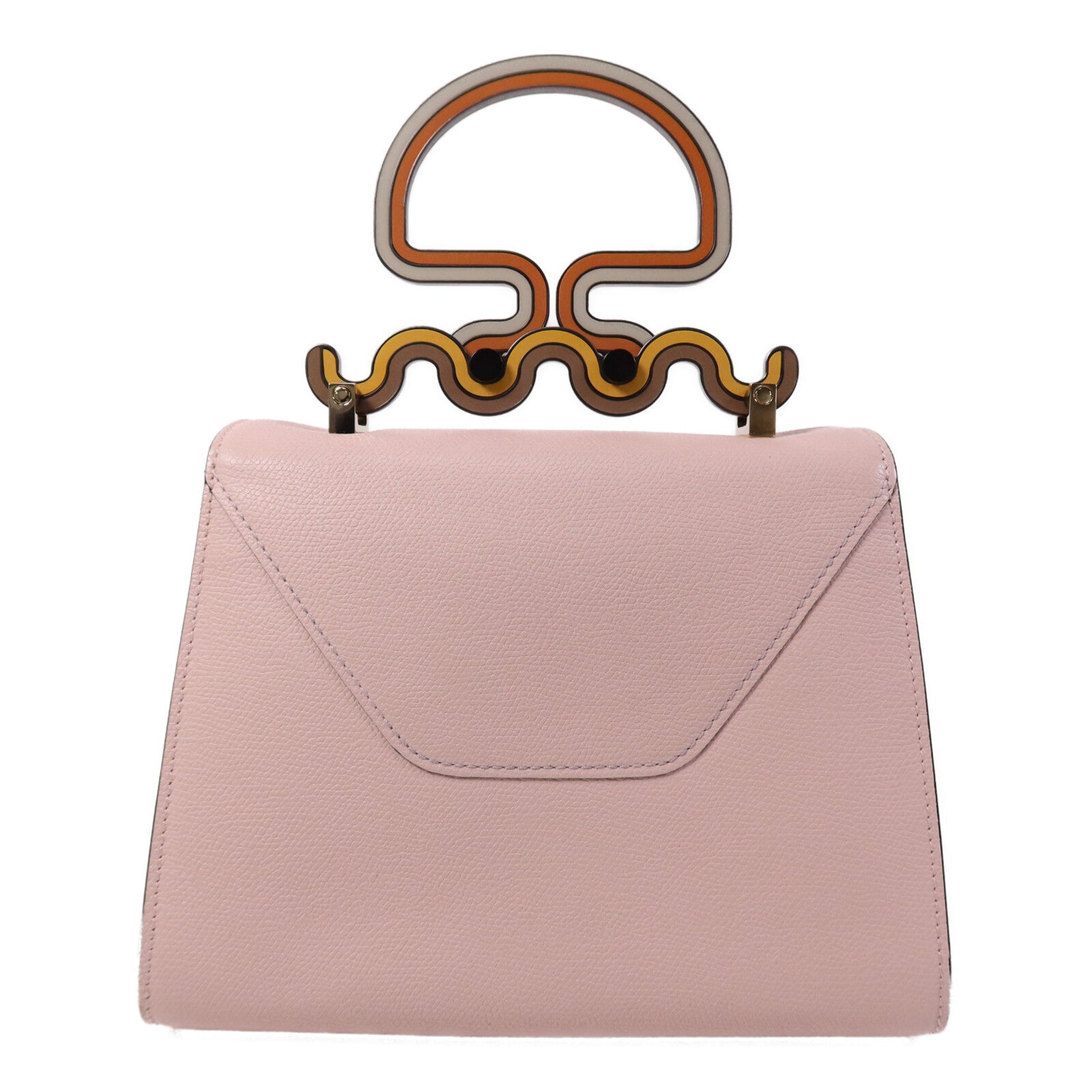 SELECTION 牛皮皮革Valextra Small Iside Tote Bag金扣手挽肩背兩用袋
