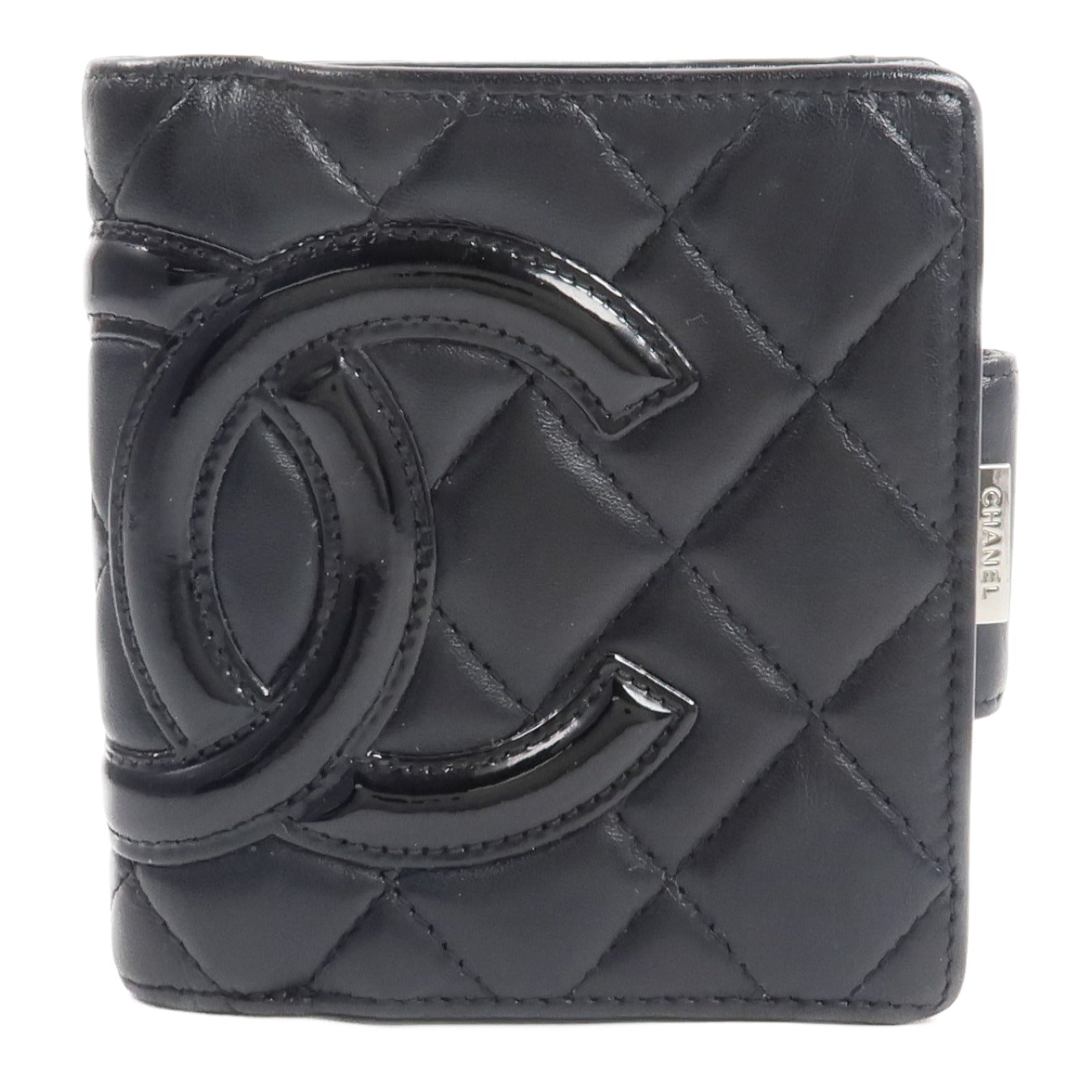CHANEL 牛皮皮革Cambon Compact Wallet