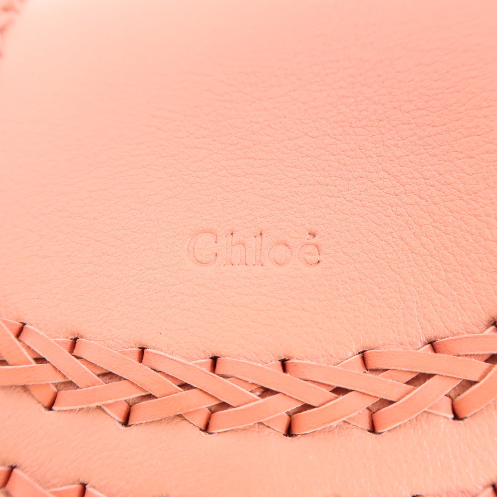 Chloe 牛皮皮革Shoulder Bag金扣肩背袋