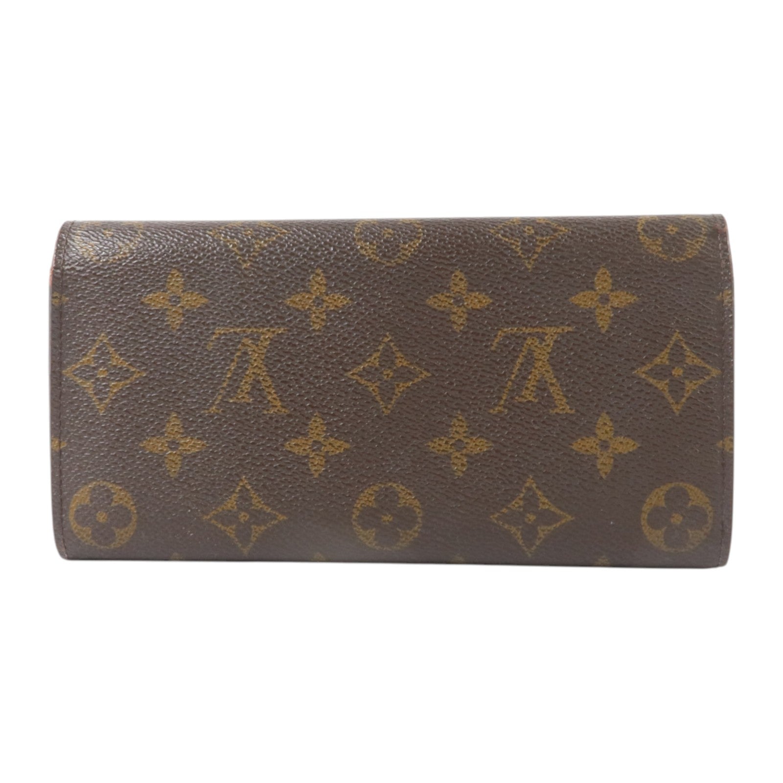 LOUIS VUITTON Monogram Emilie金扣長錢包