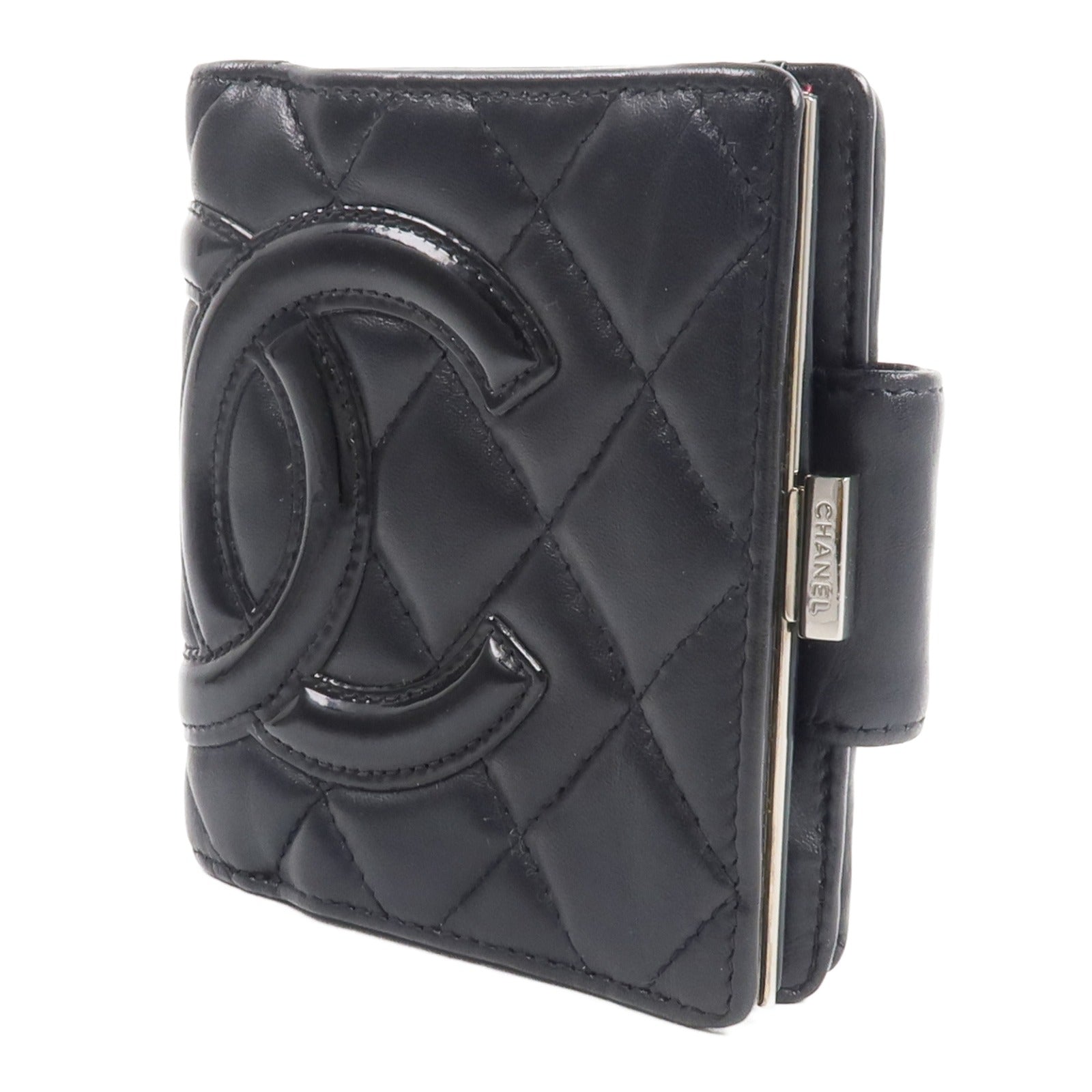 CHANEL 牛皮皮革Cambon Compact Wallet