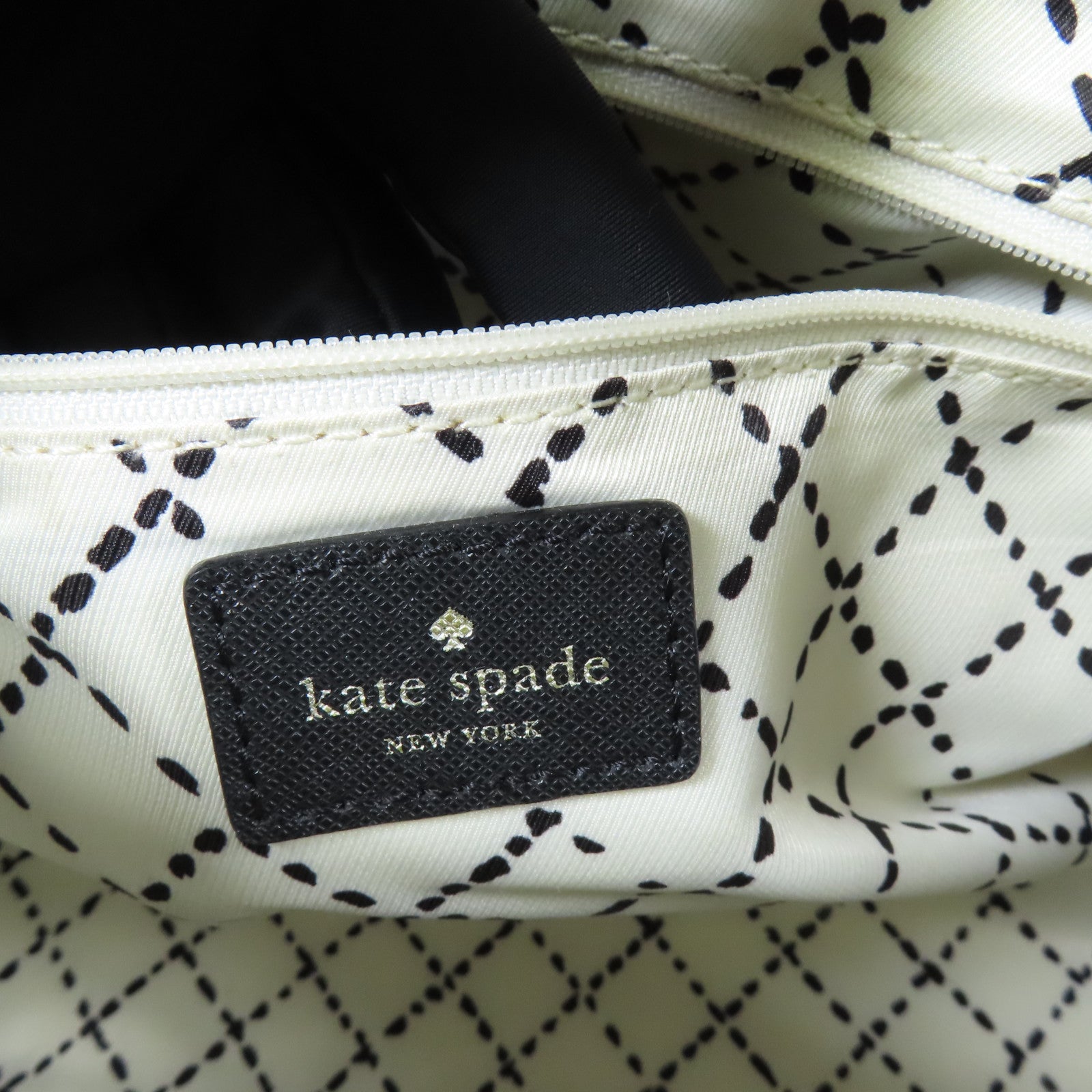 KATE SPADE GHW 2Way Shoulder Bag Handbag Saffiano Leather Brown