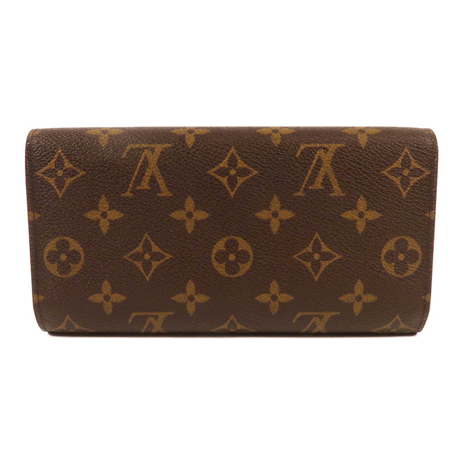 LOUIS VUITTON Monogram Long Wallet金扣長錢包