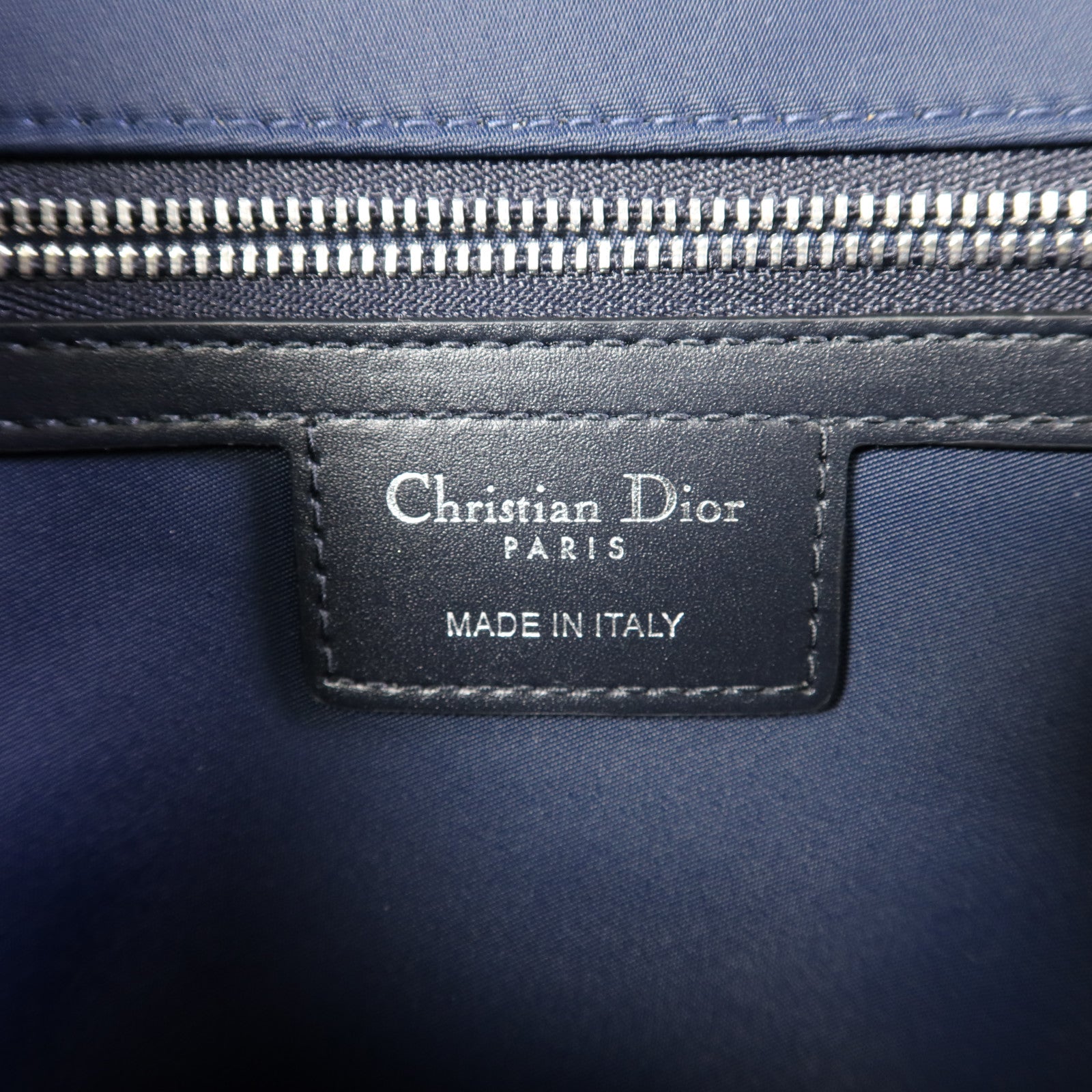 Dior 帆布Kids' Messenger Bag銀扣肩背袋