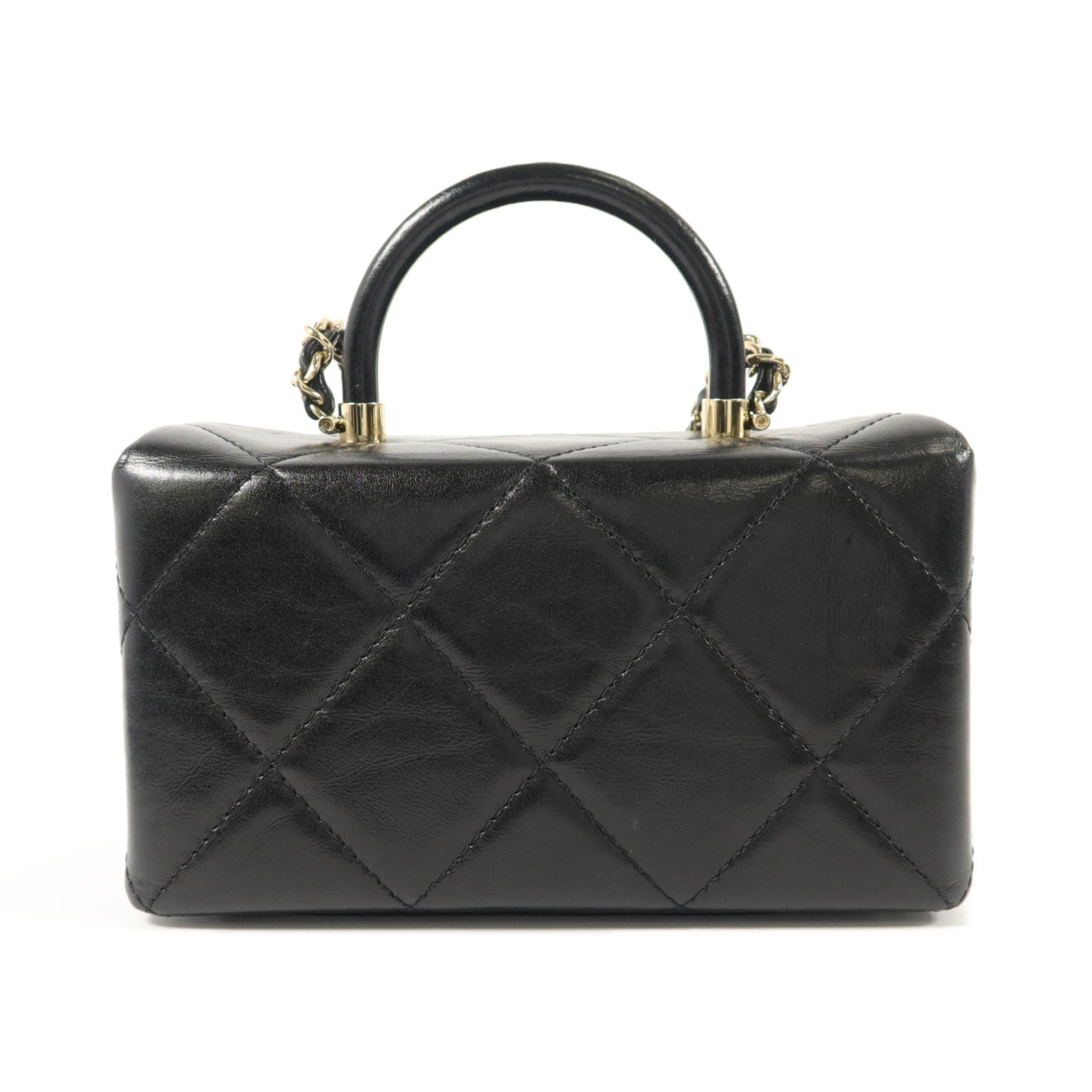 CHANEL 【激減優惠】牛皮皮革Vanity Case手挽肩背兩用袋