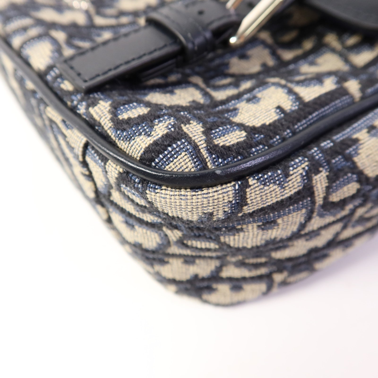 Dior 帆布Kids' Messenger Bag銀扣肩背袋