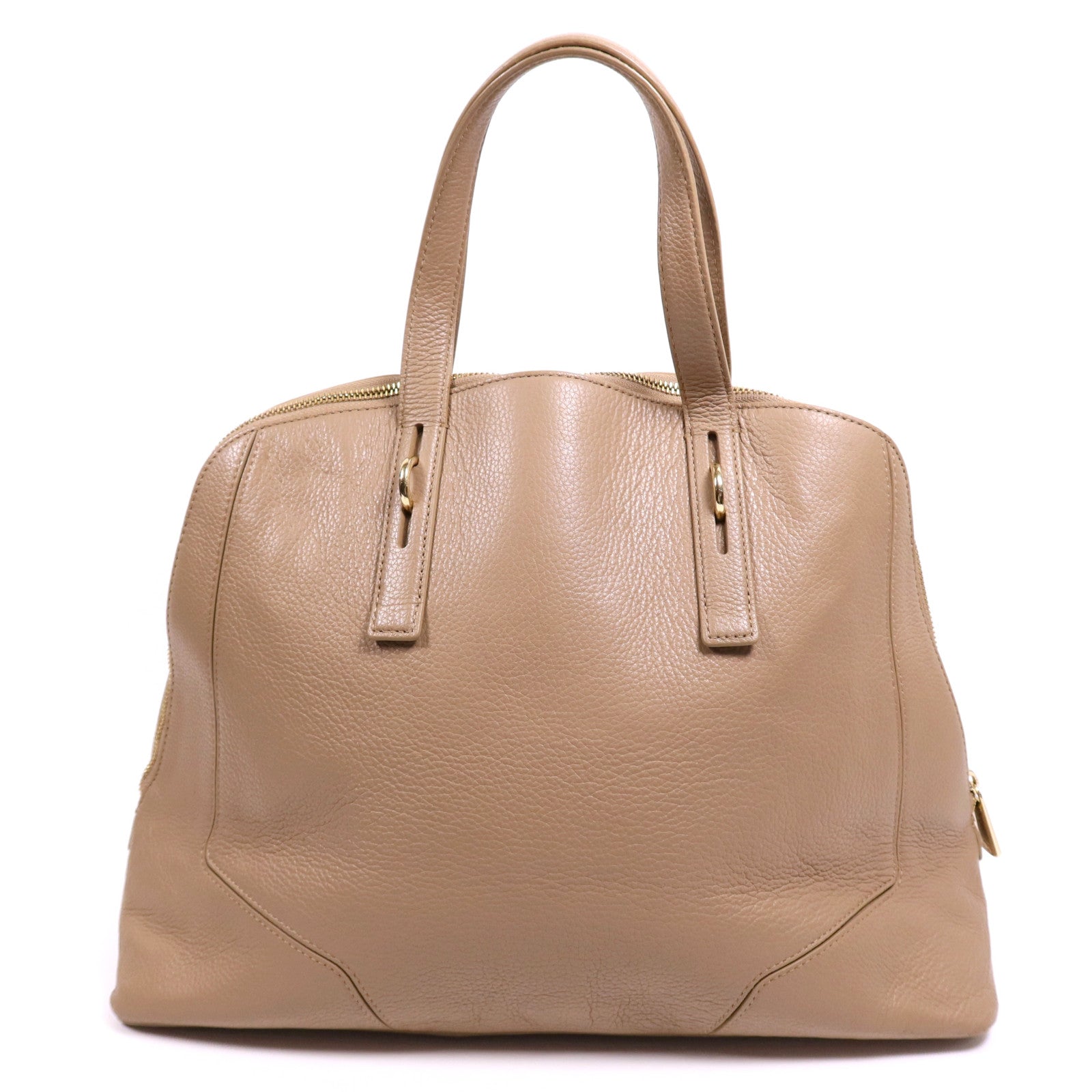 Furla 牛皮皮革Hand Bag金扣肩背袋