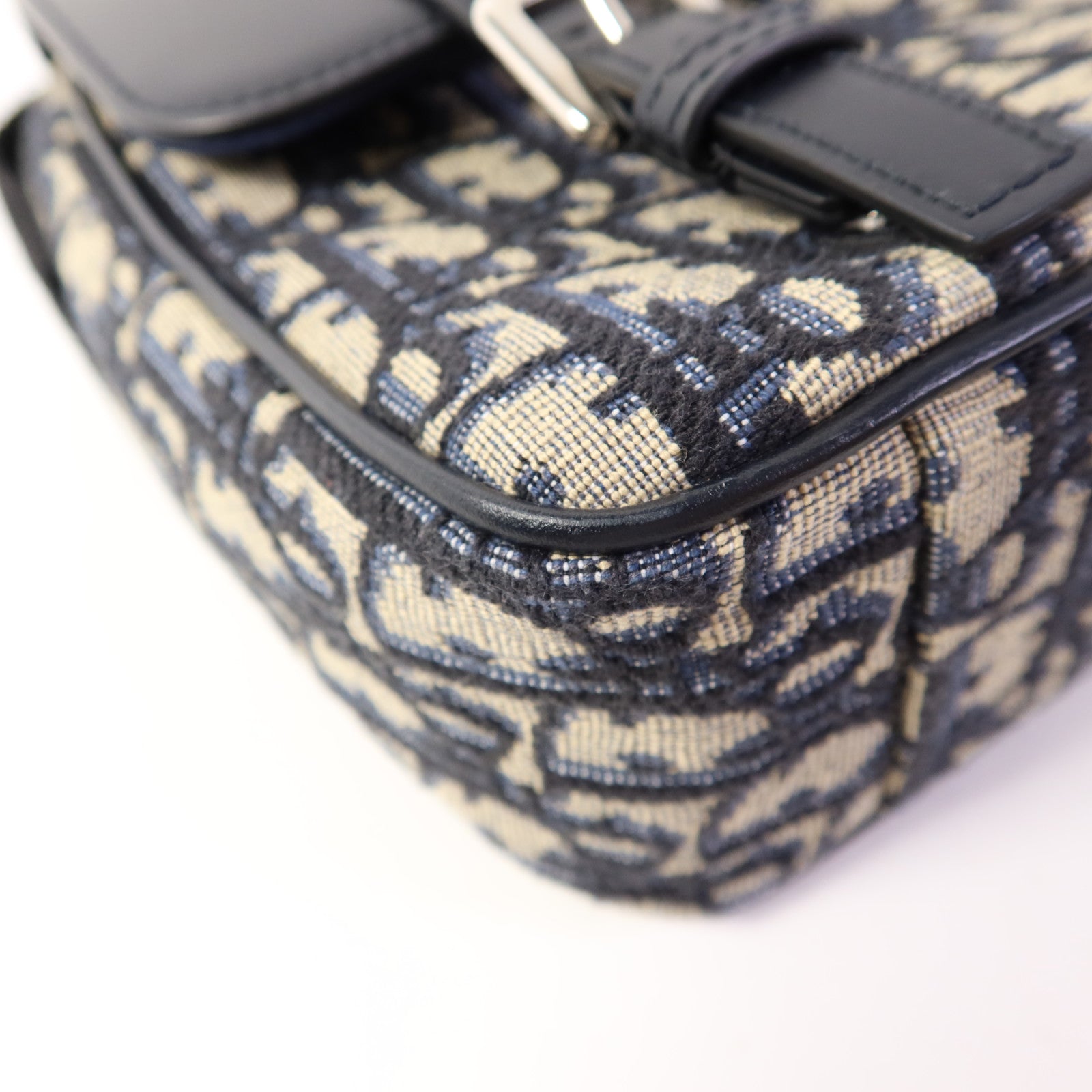 Dior 帆布Kids' Messenger Bag銀扣肩背袋