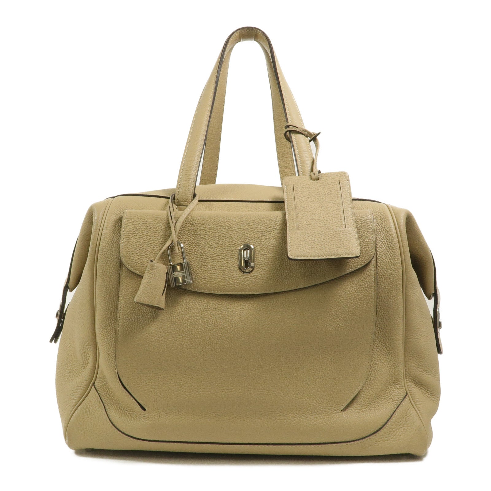 HERMES Clemence皮革Wallago Cabine 35肩背袋Trench