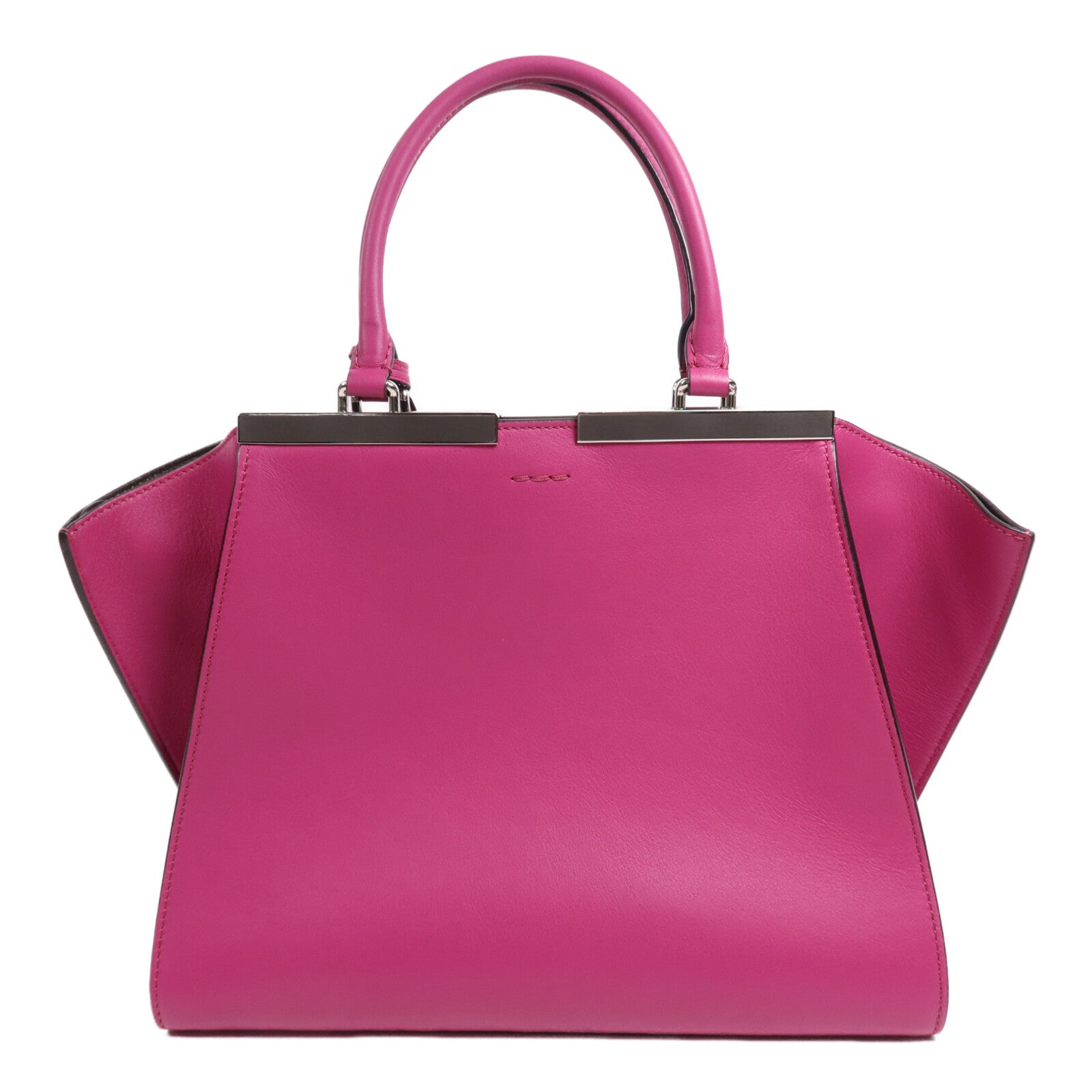 FENDI 牛皮皮革3 Jours銀扣手挽肩背兩用袋